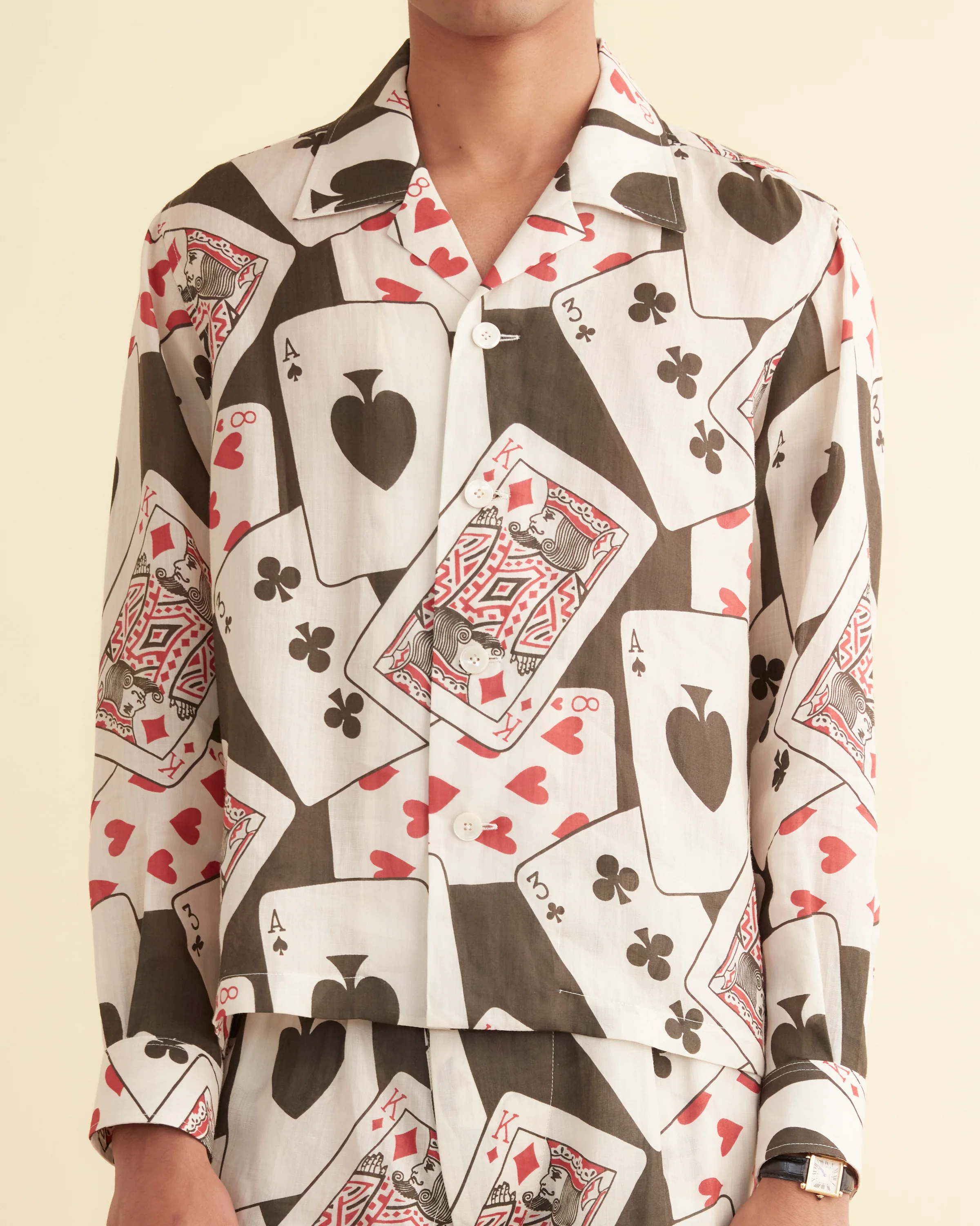 Ace of Spades Long Sleeve Shirt - Image 2