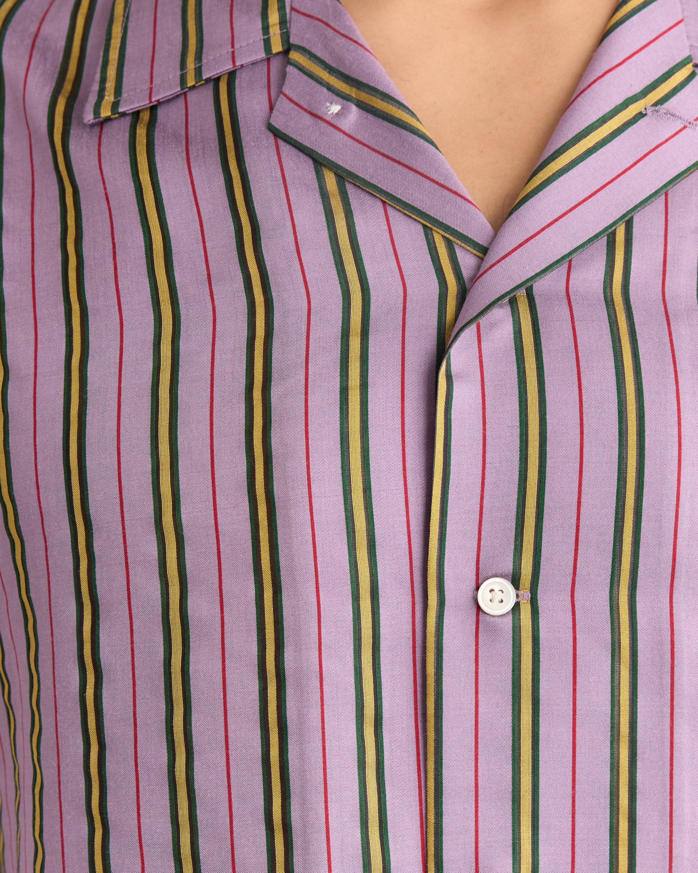 Alumni Stripe Long Sleeve Shirt - Purple - Image 2