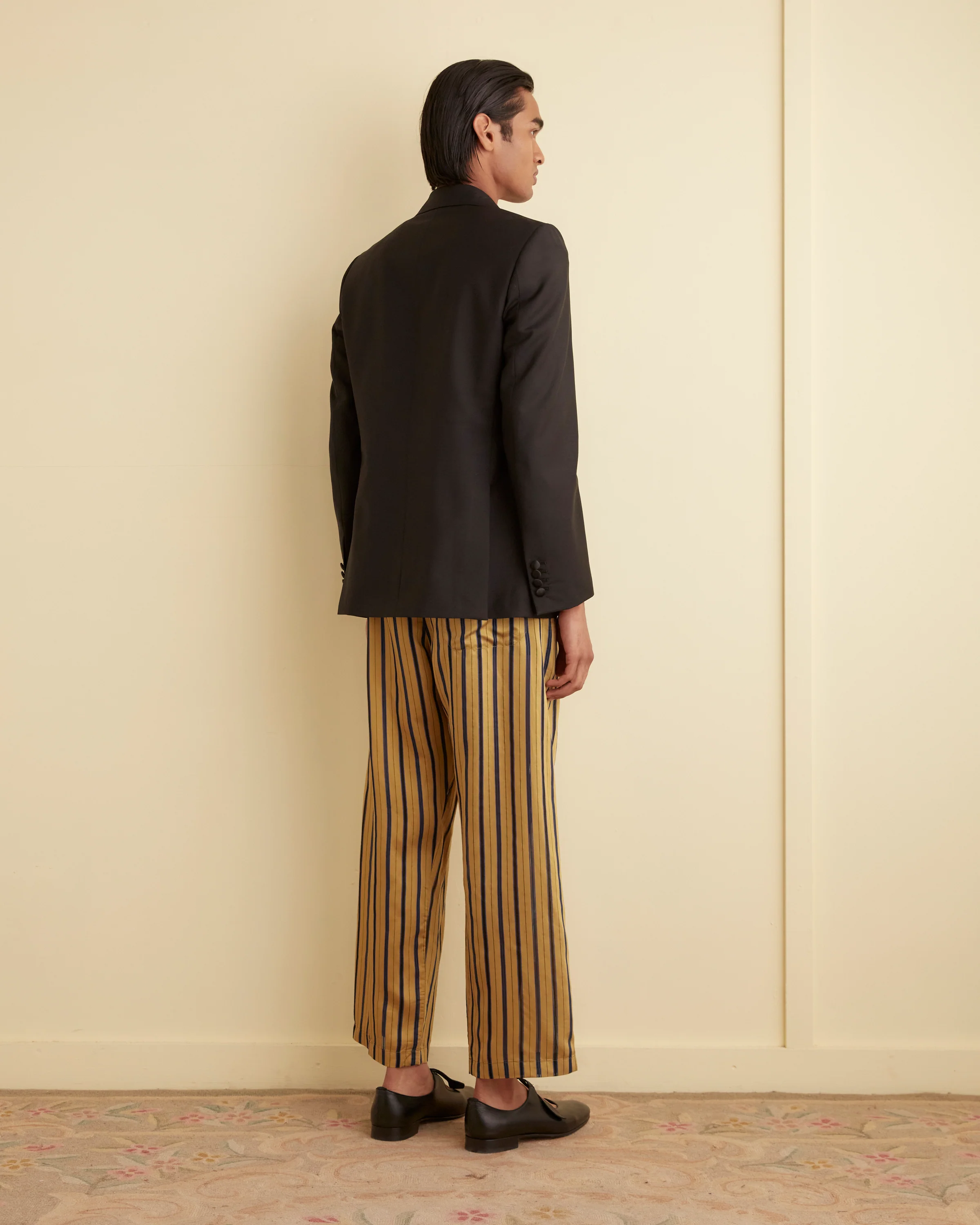 Alumni Stripe Pajama Pants - Yellow - Image 3