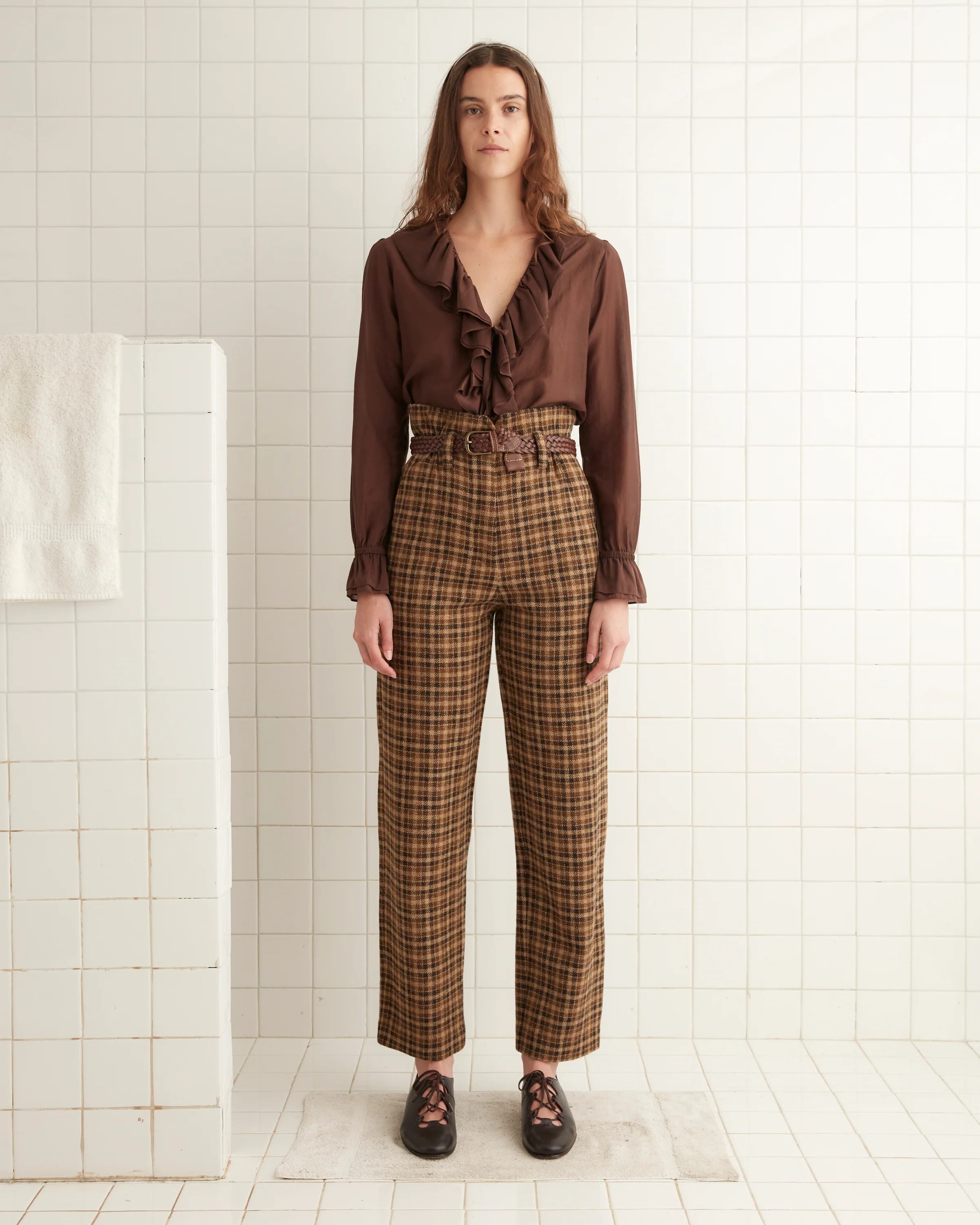 Ardara Check Shakey Trousers - Image 2