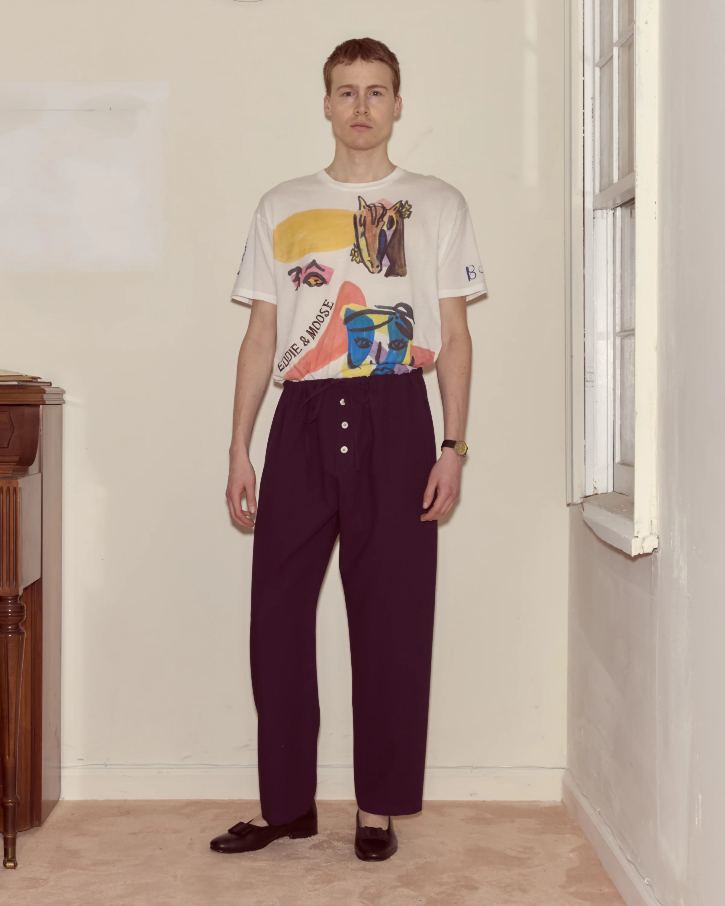 Astor Pajama Pants - Purple