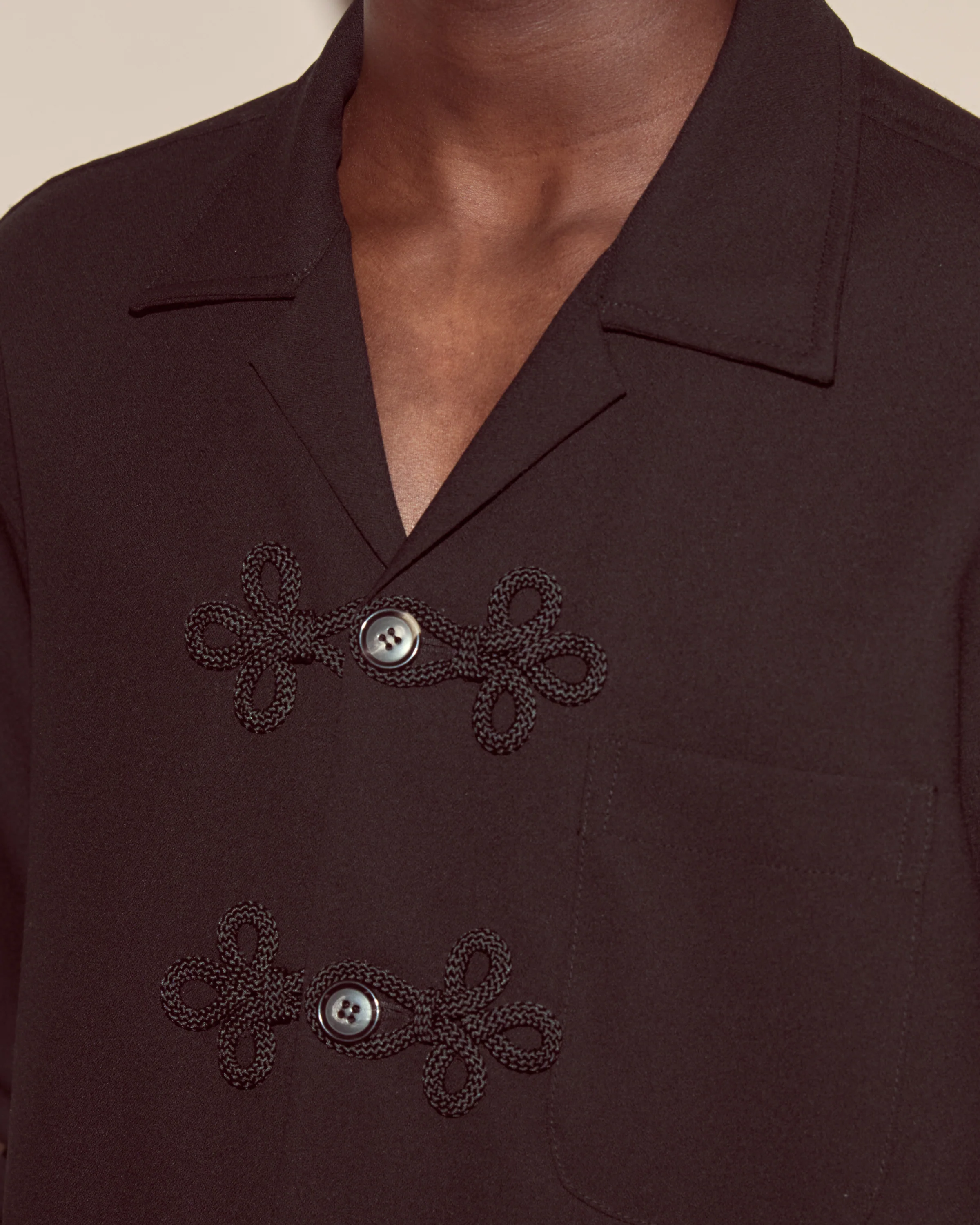 Astor Trillium Shirt - Black