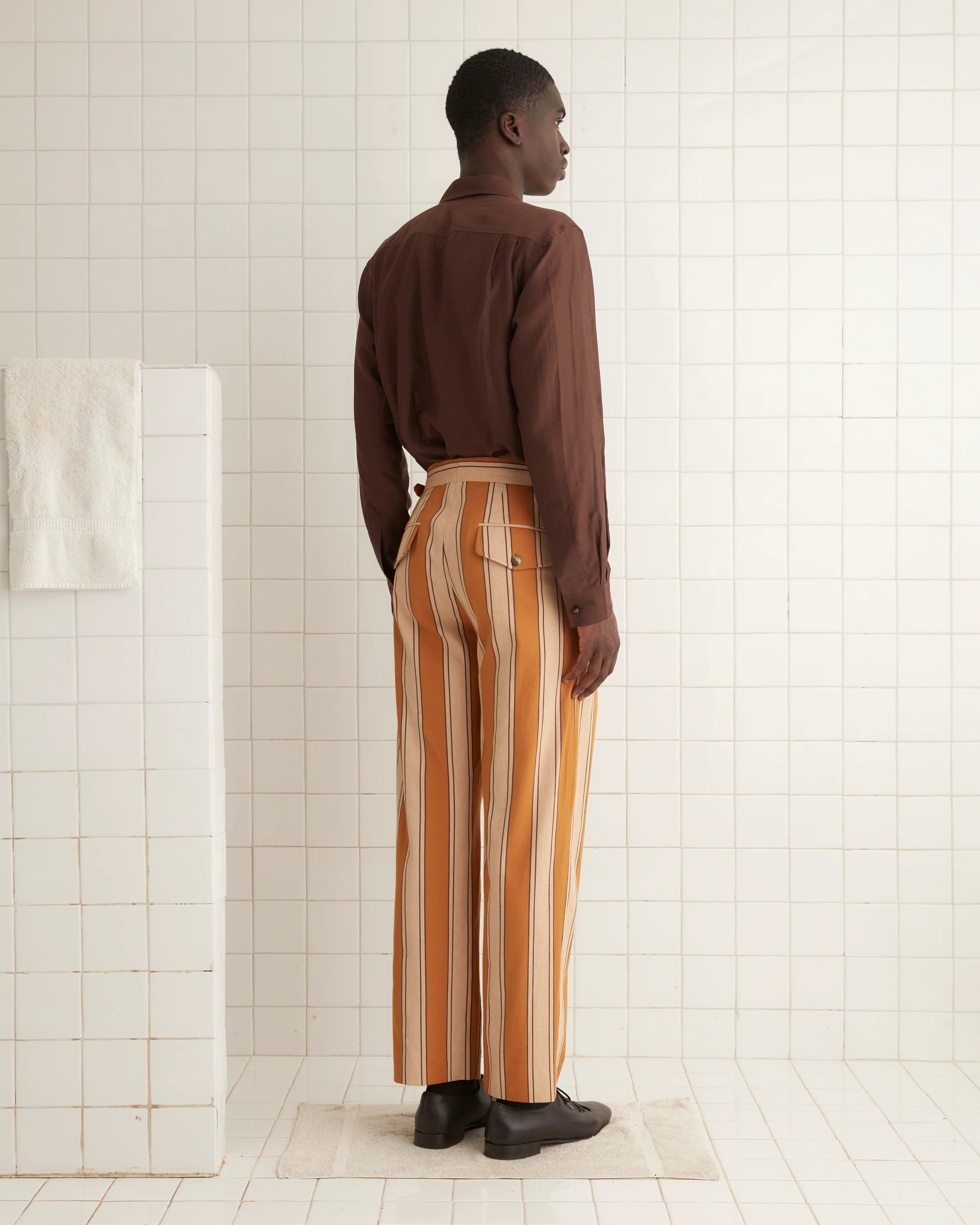 Awning Stripe Trousers - Image 3