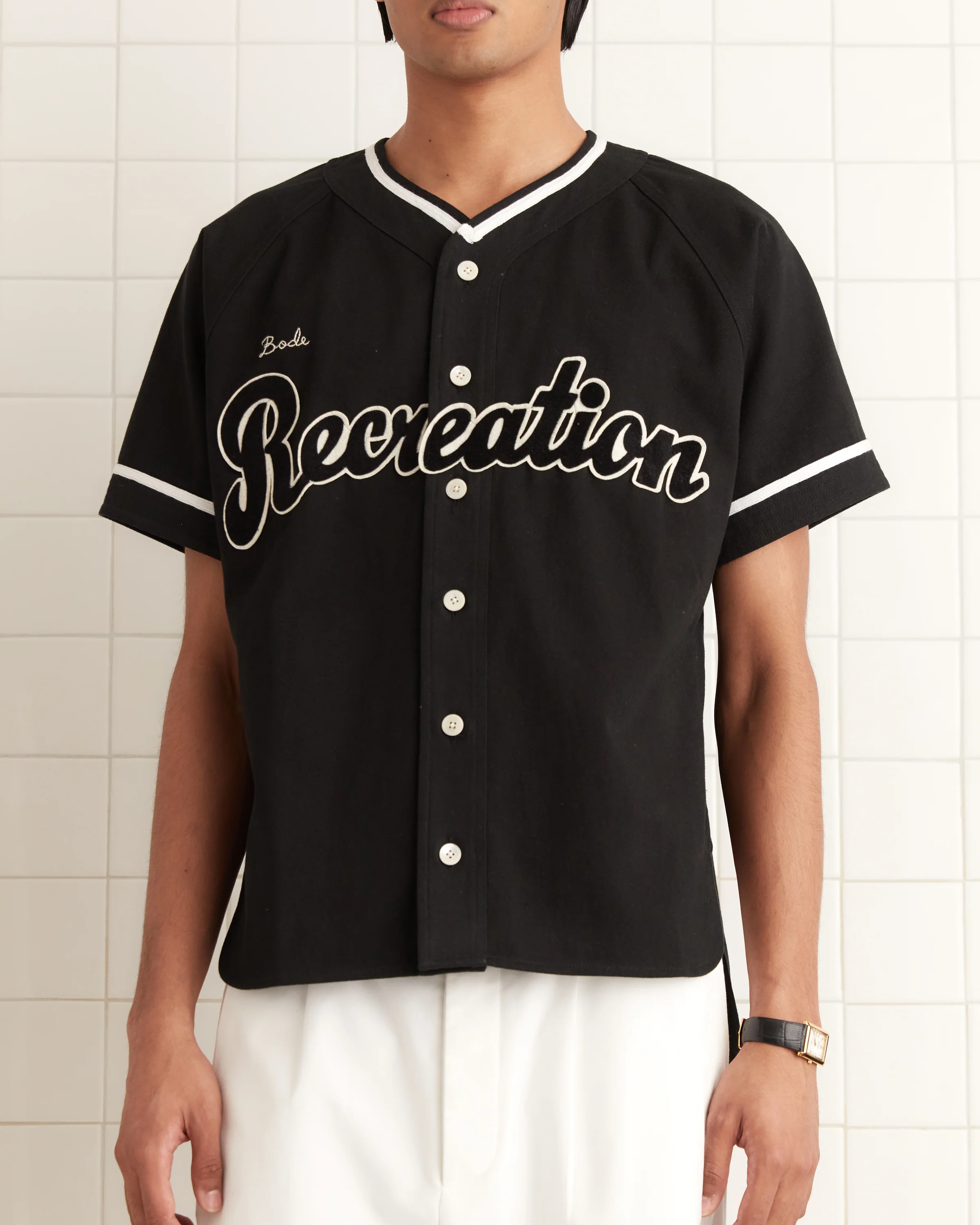 Baseball Shirt - Black - Image 2