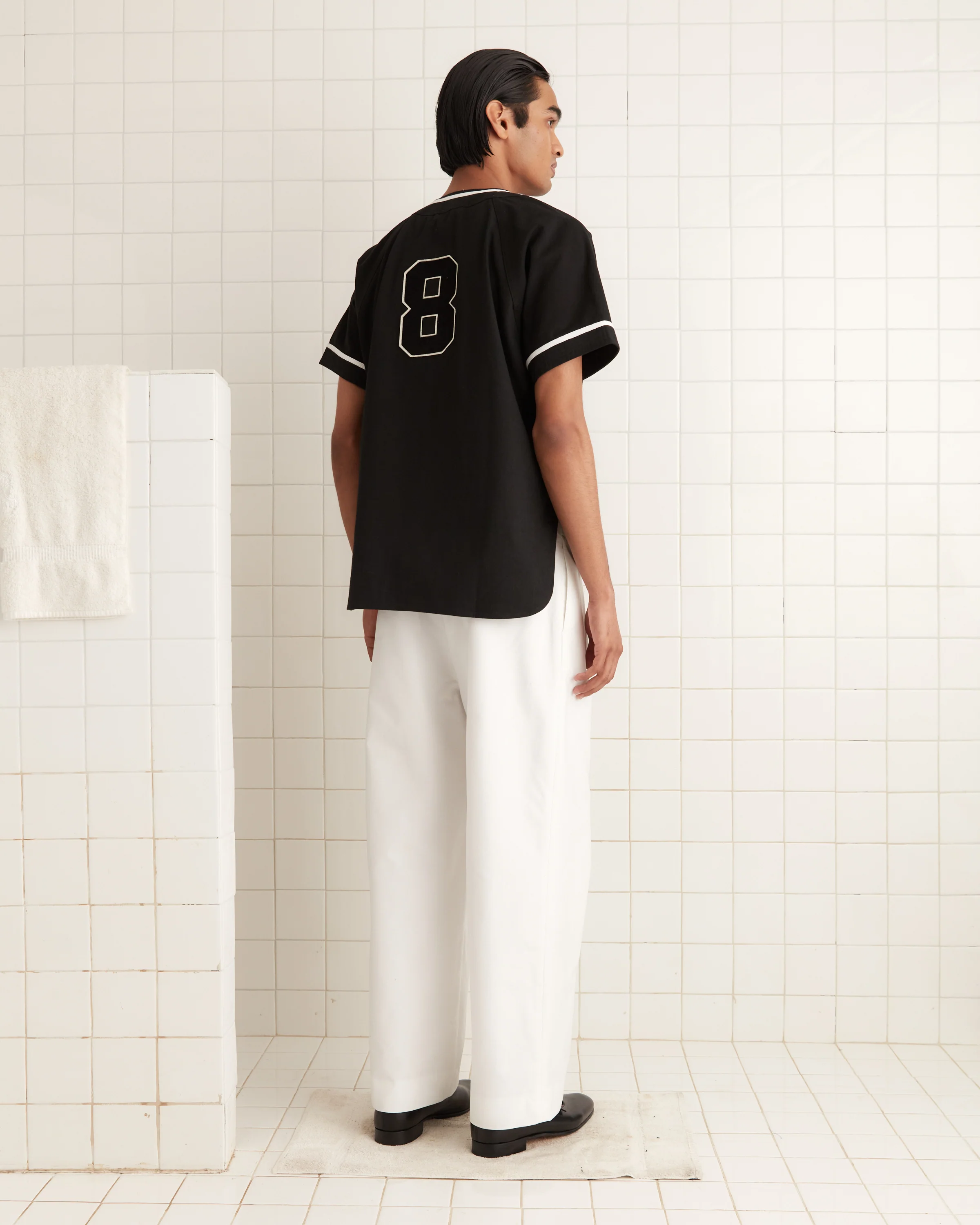 Baseball Shirt - Black - Image 3