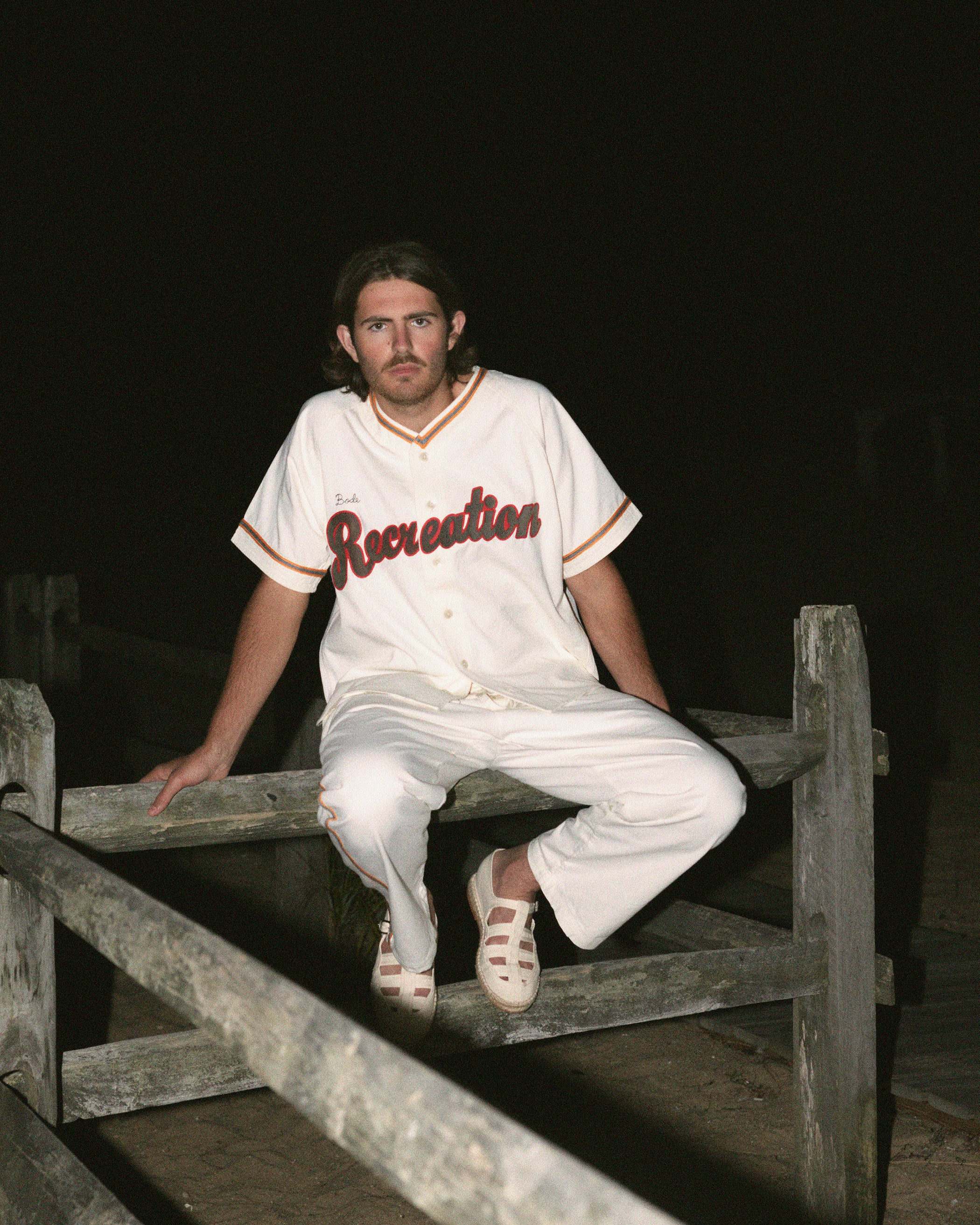 Baseball Shirt - White - Image 4