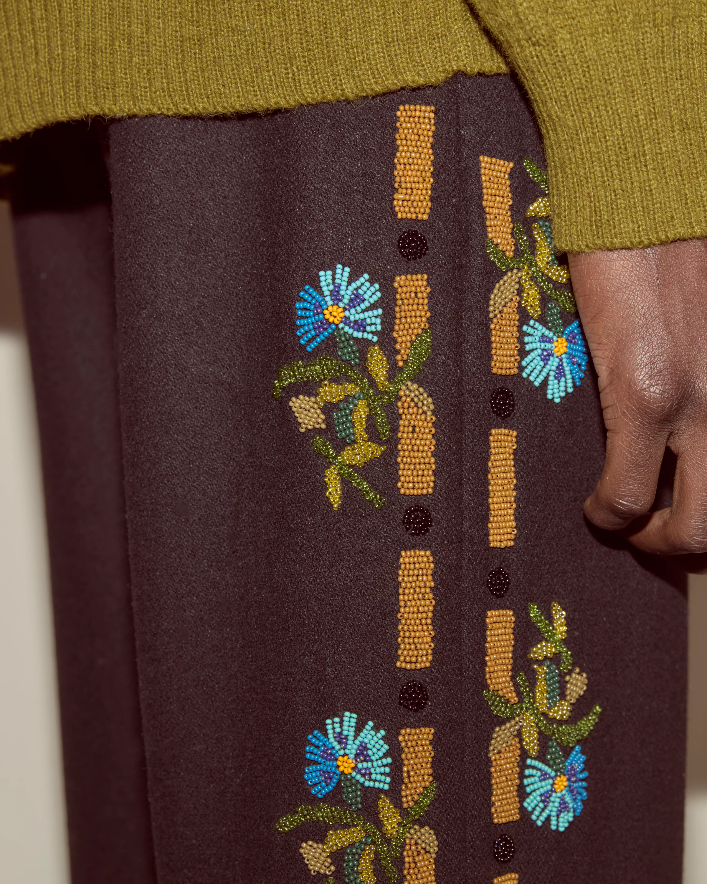 Beaded Aquitaine Trousers - Image 3