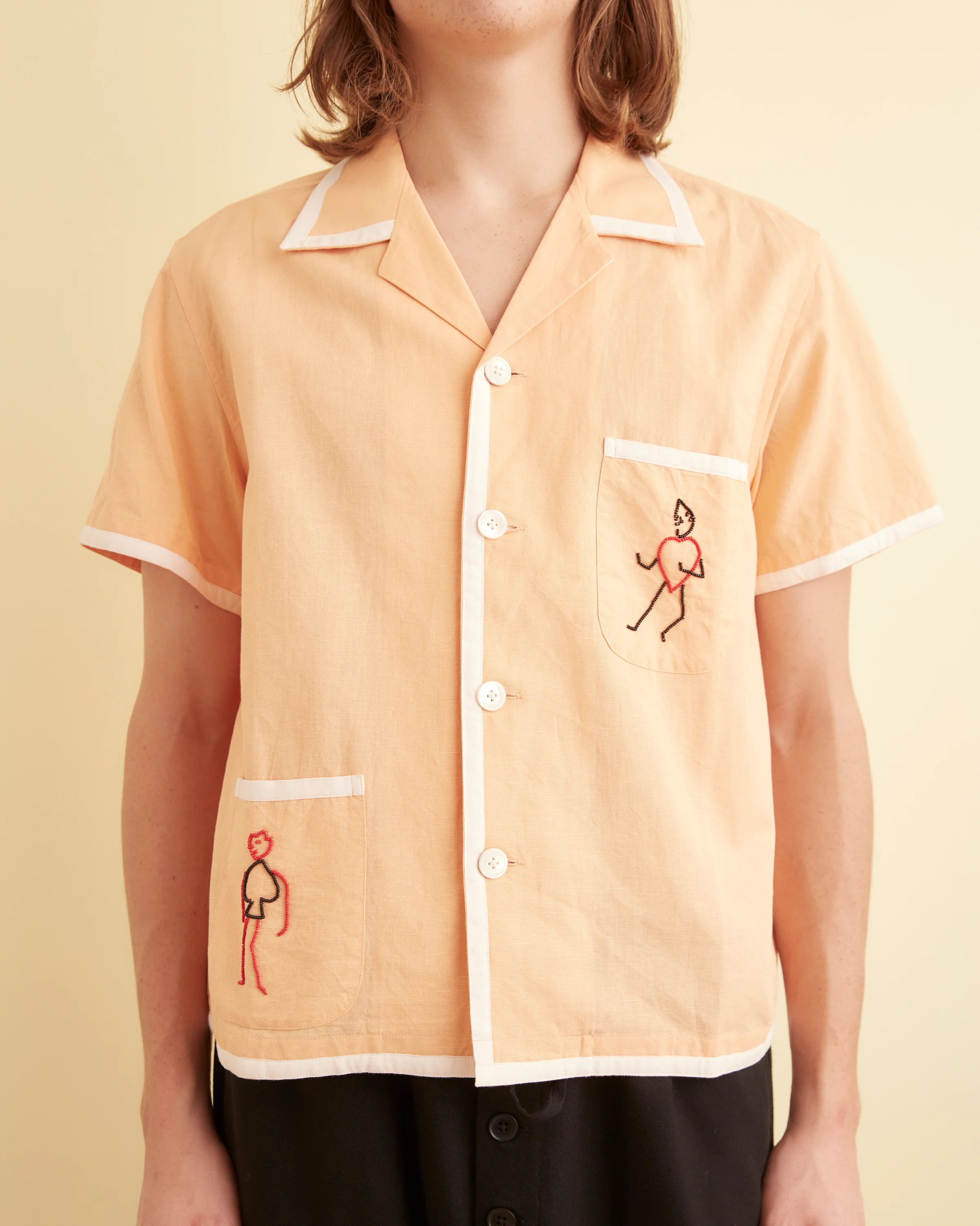 Beaded Blackjack Short Sleeve Shirt - Image 2