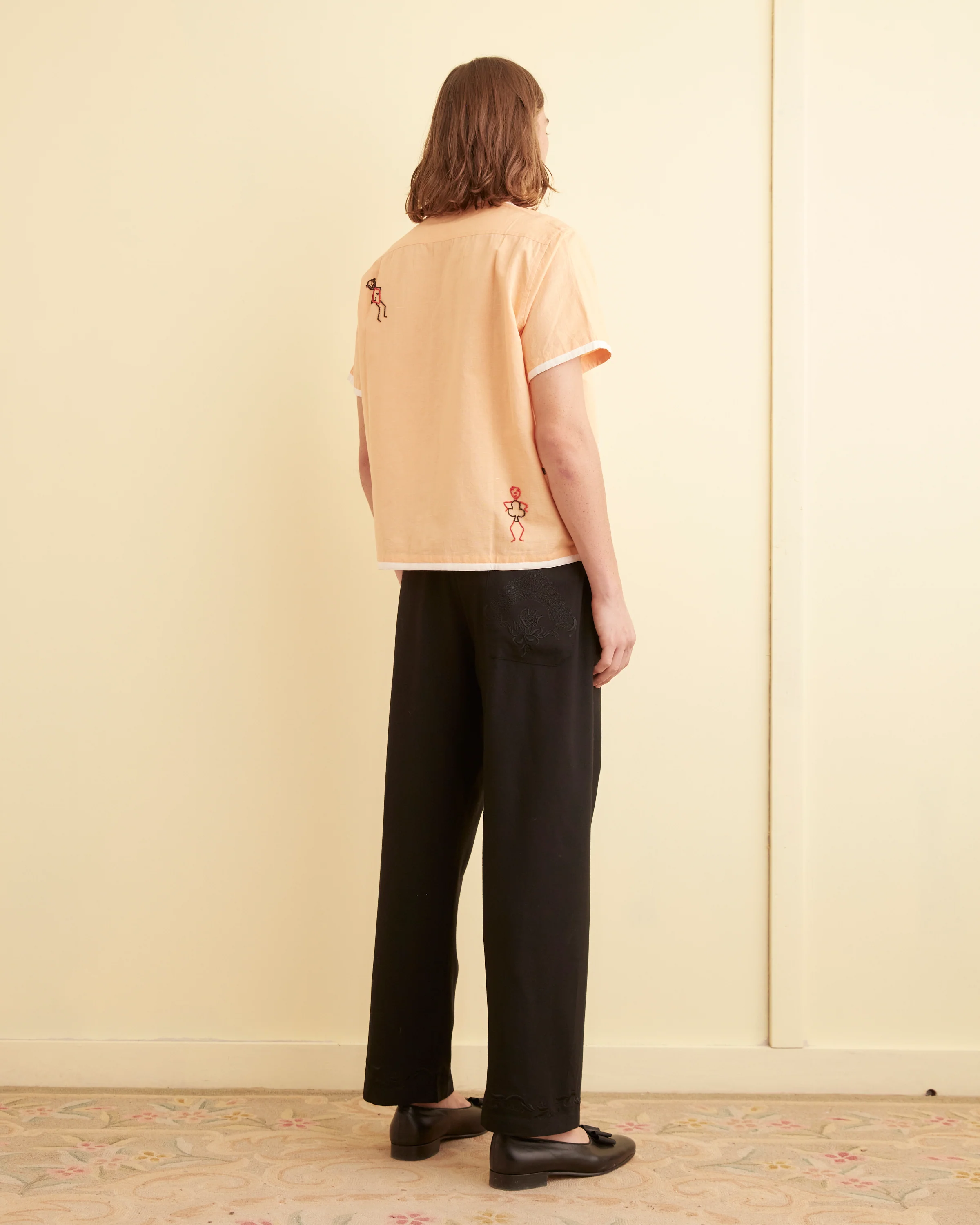 Beaded Blackjack Short Sleeve Shirt - Image 3