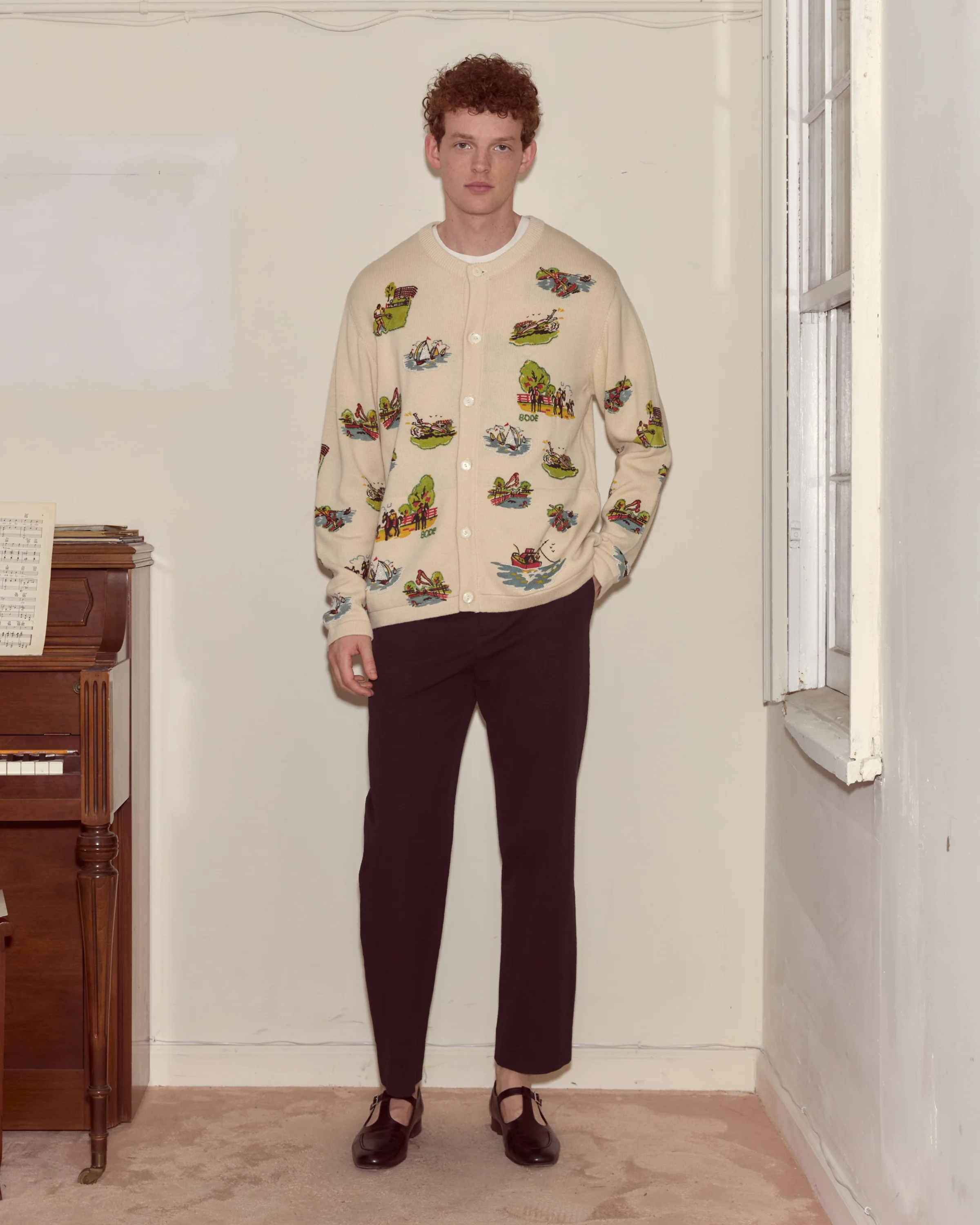 Beaded Camp Cardigan - Image 3