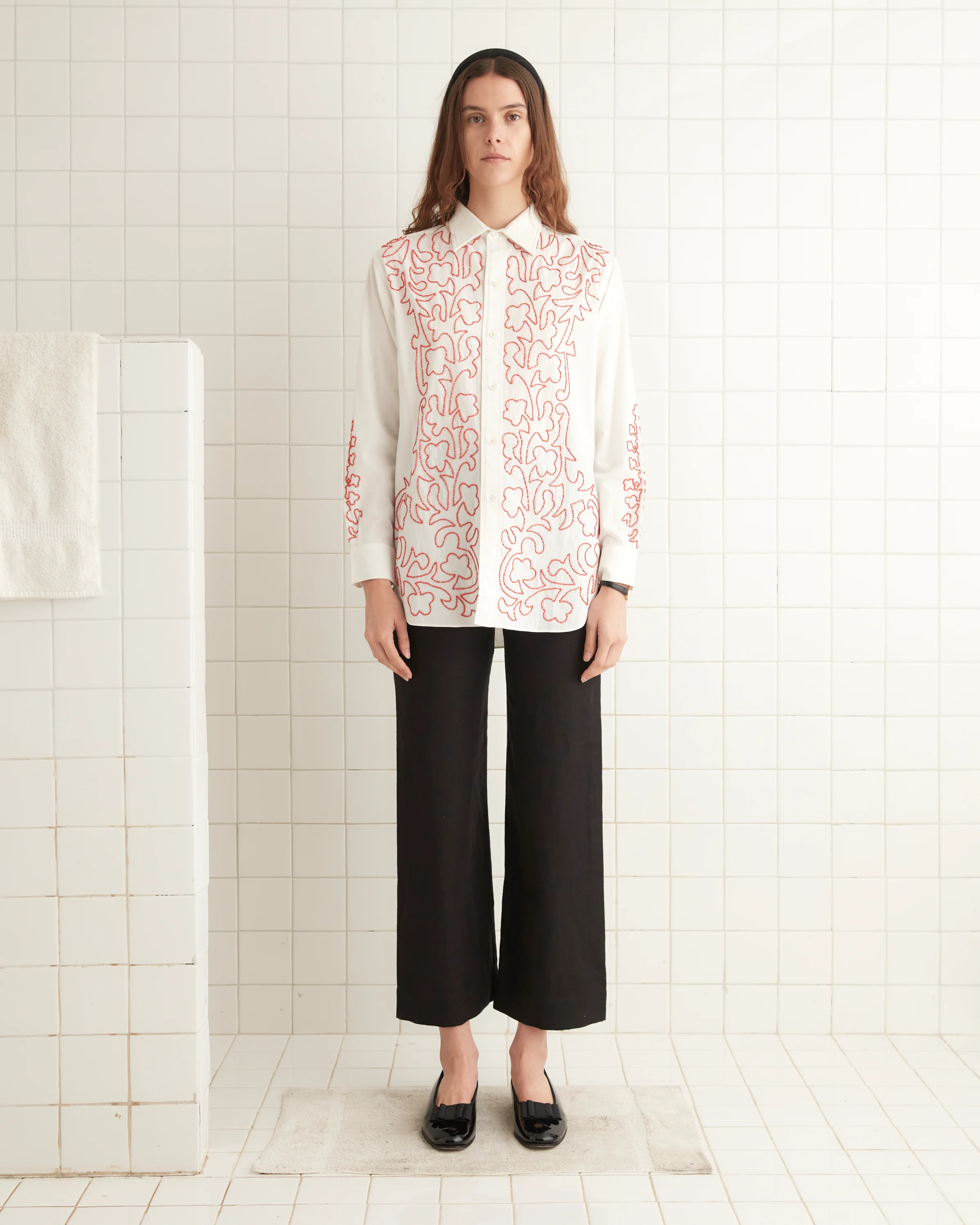 Beaded Crossvine Shirt - Image 2