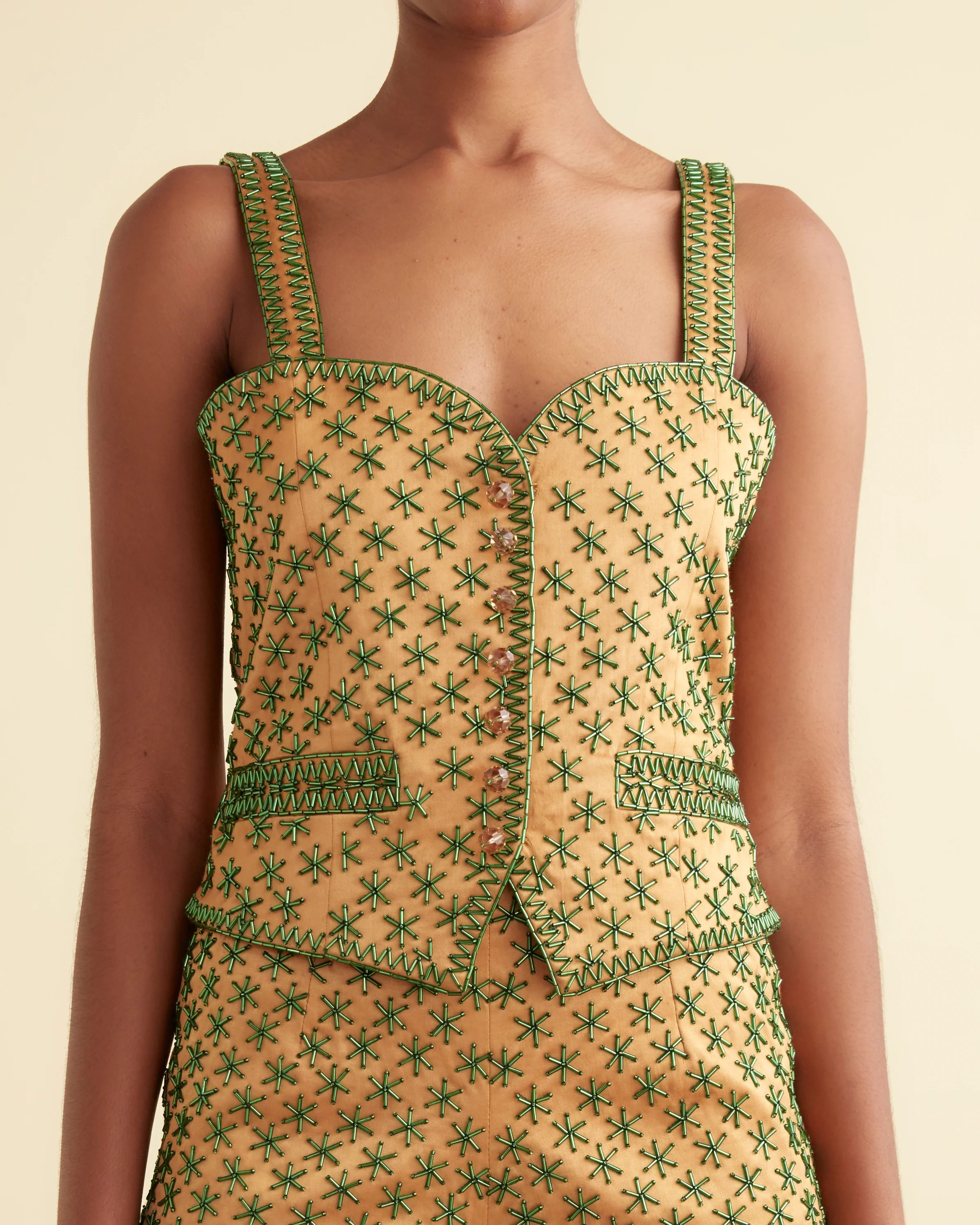 Beaded Estrella Seligman Top - Image 2