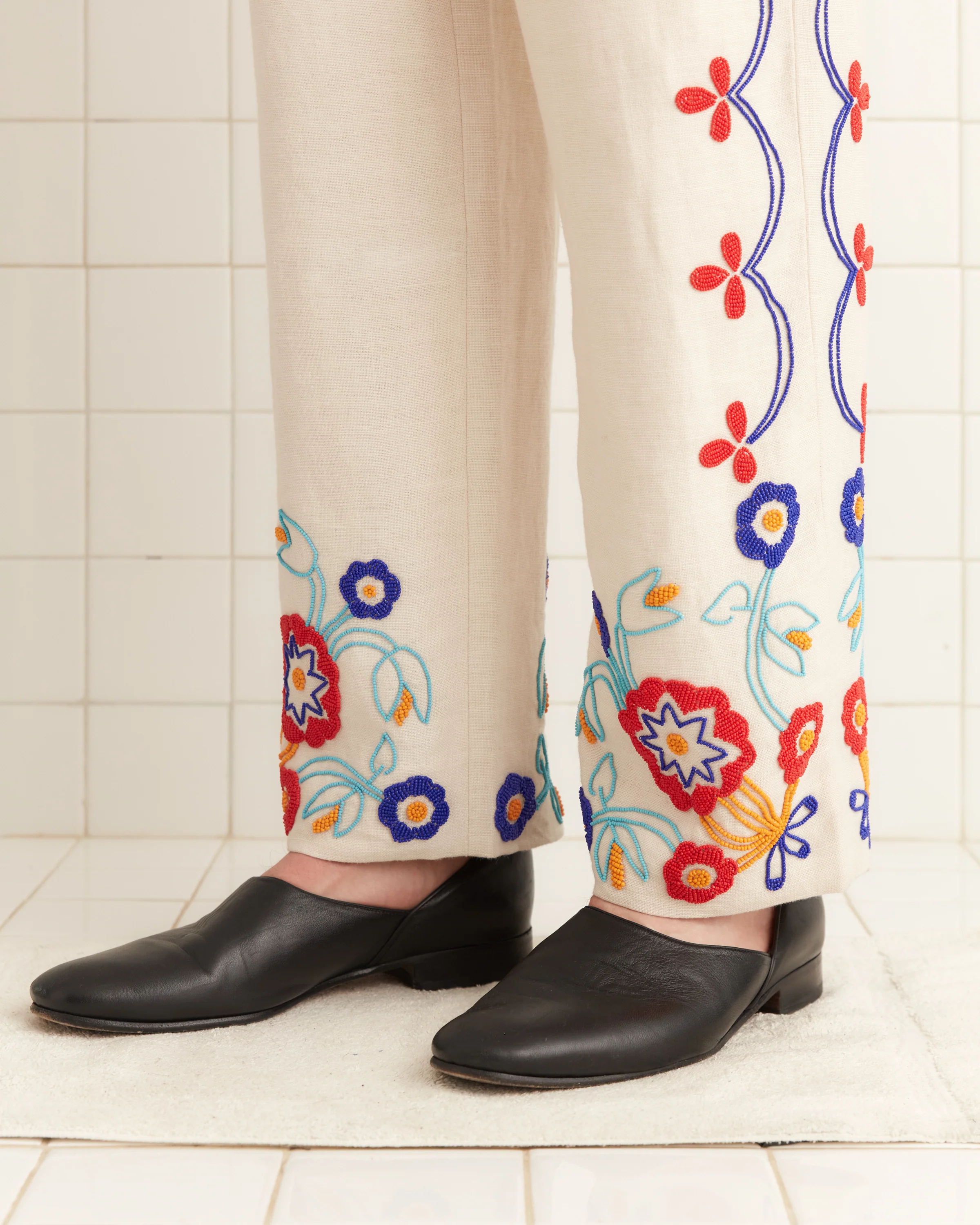 Beaded Garden Party Trousers