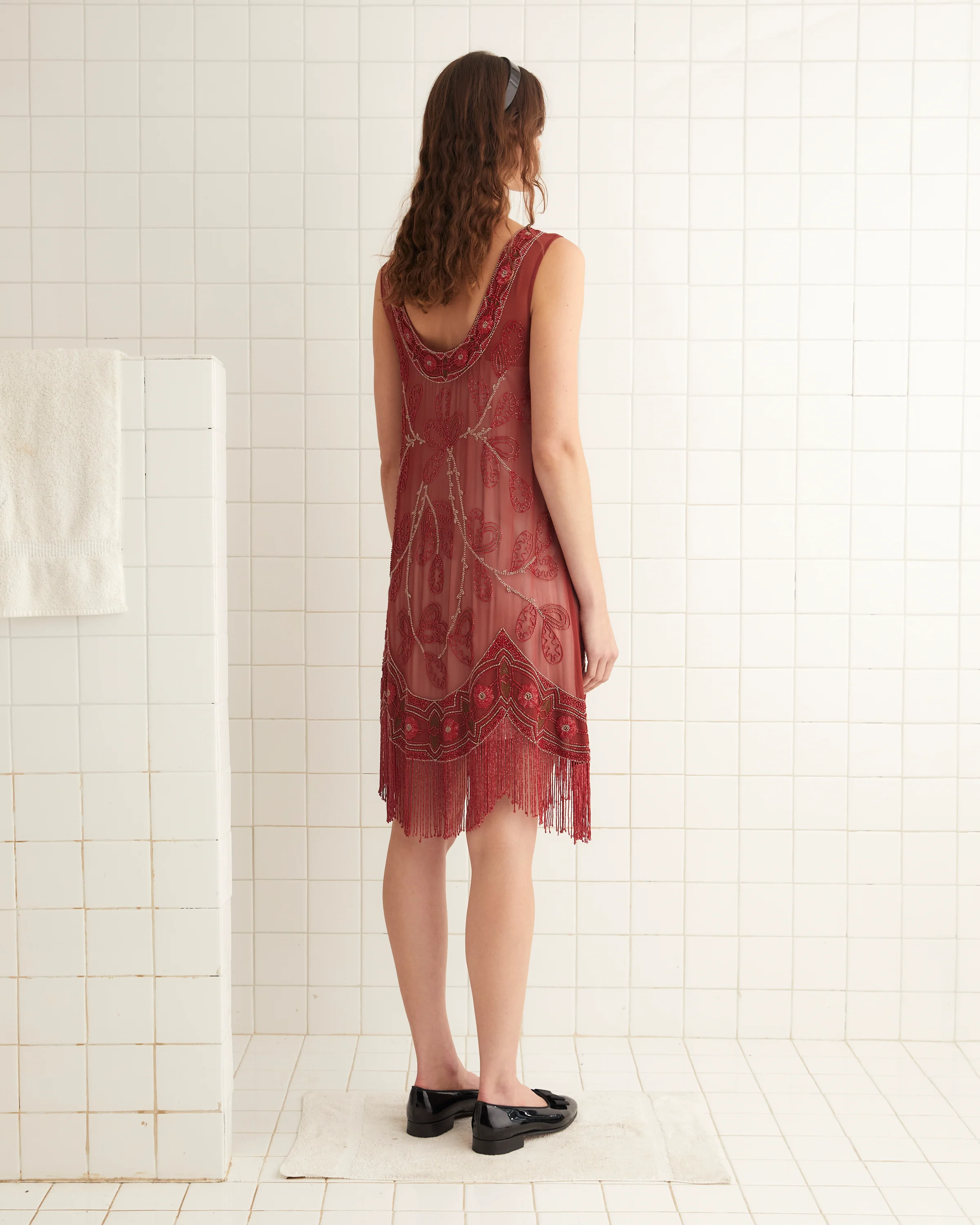 Beaded Ilex Dress - Image 2