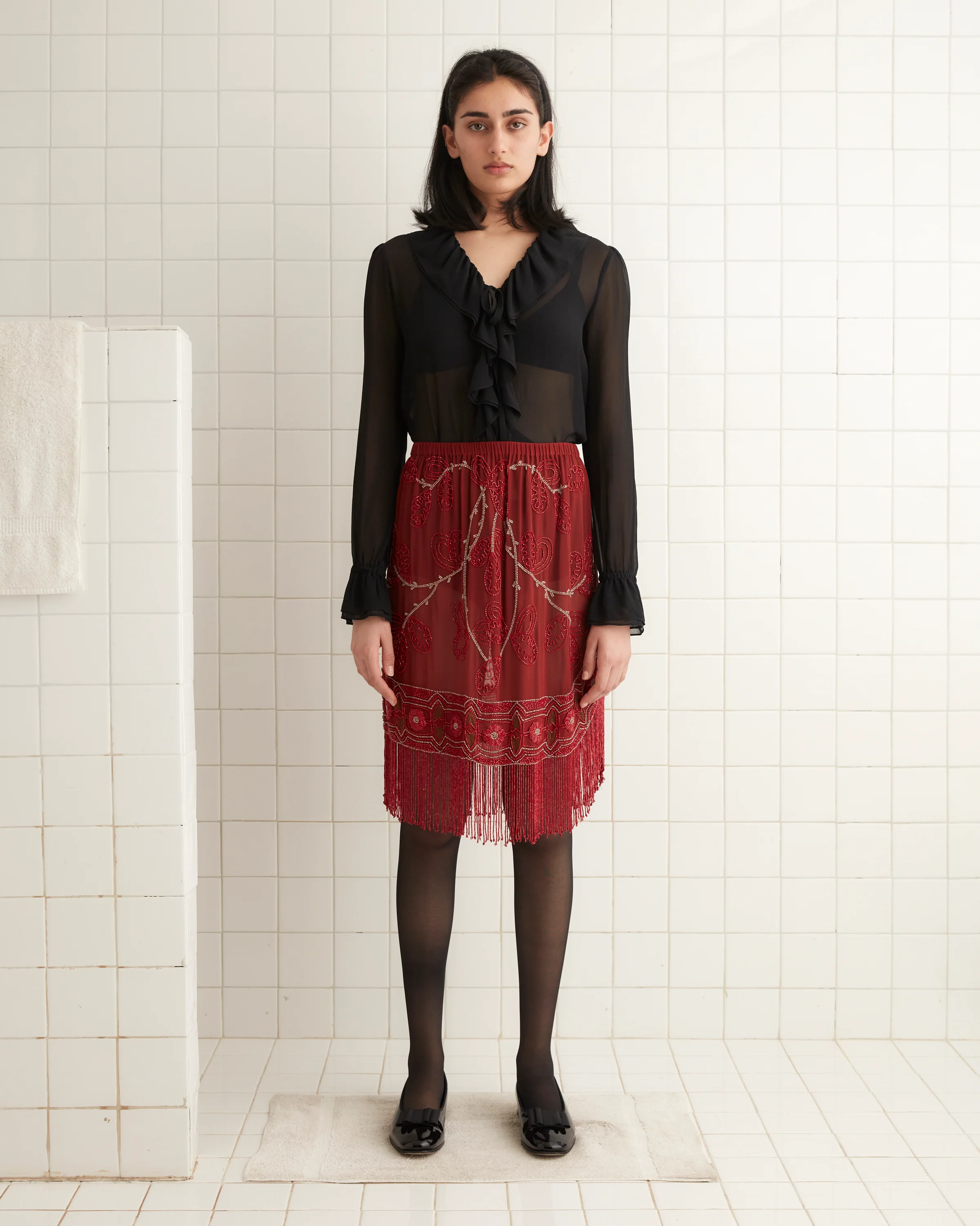 Beaded Ilex Skirt - Image 2