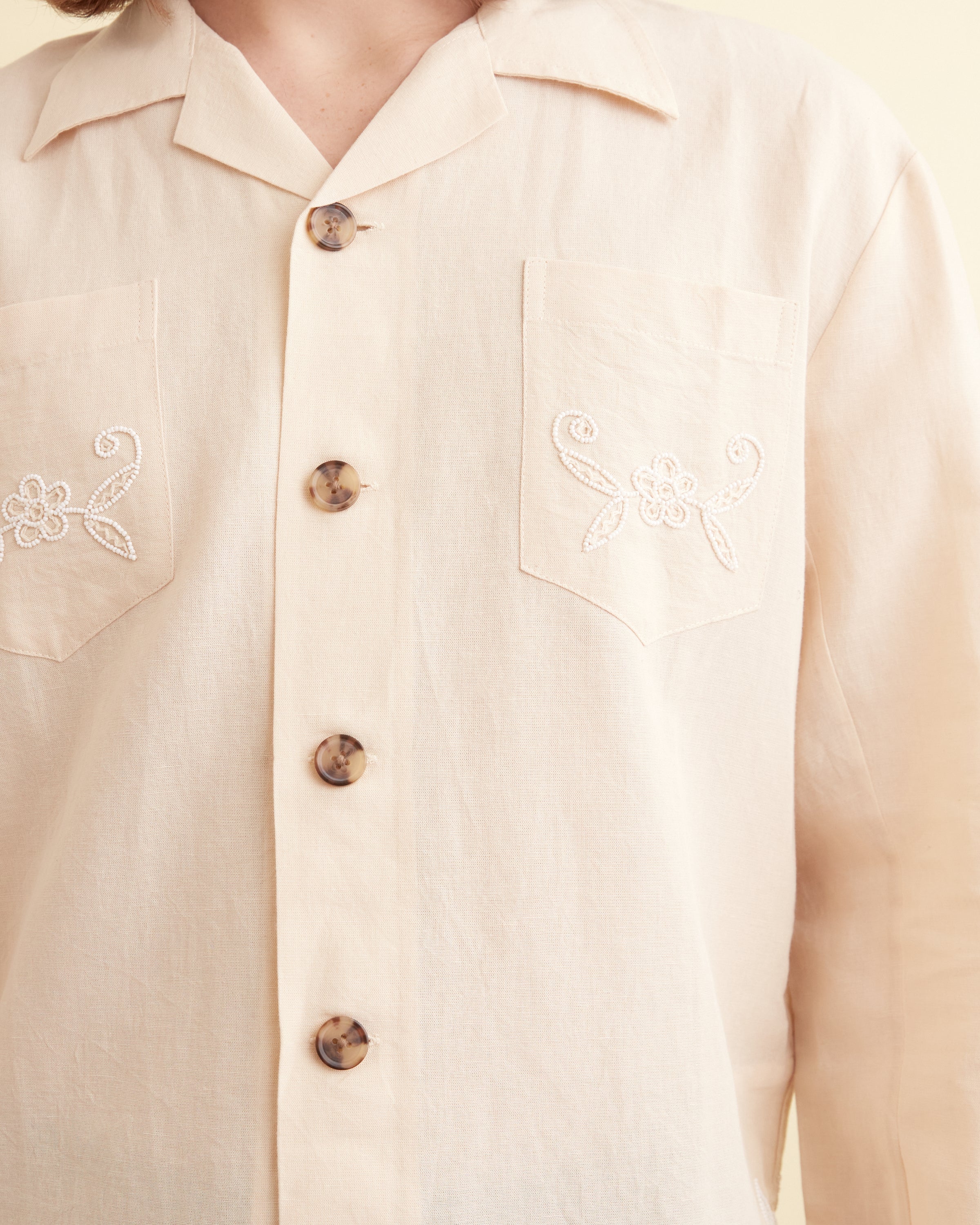 Beaded Jasmine Overshirt