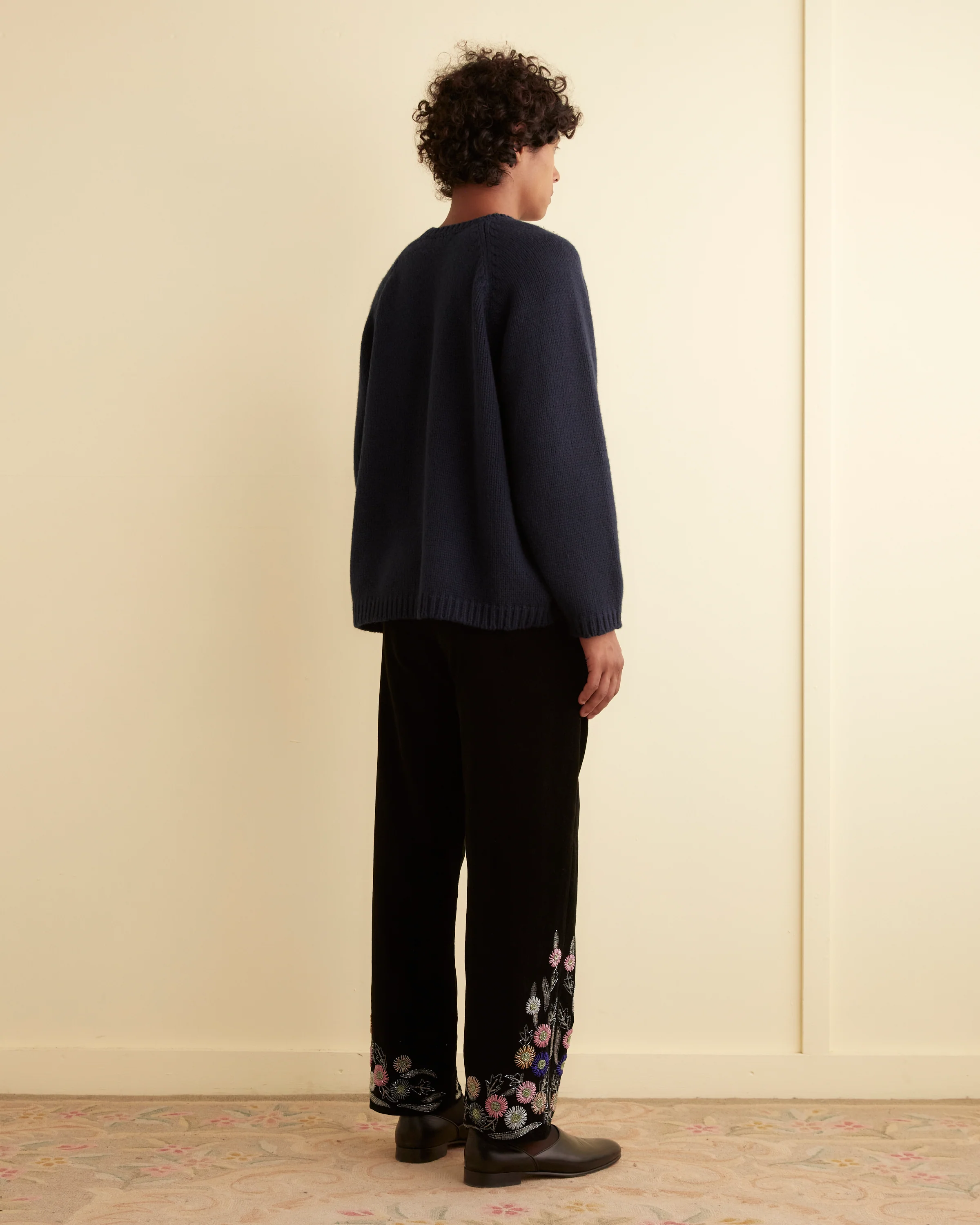 Beaded Noon Flower Trousers - Image 3