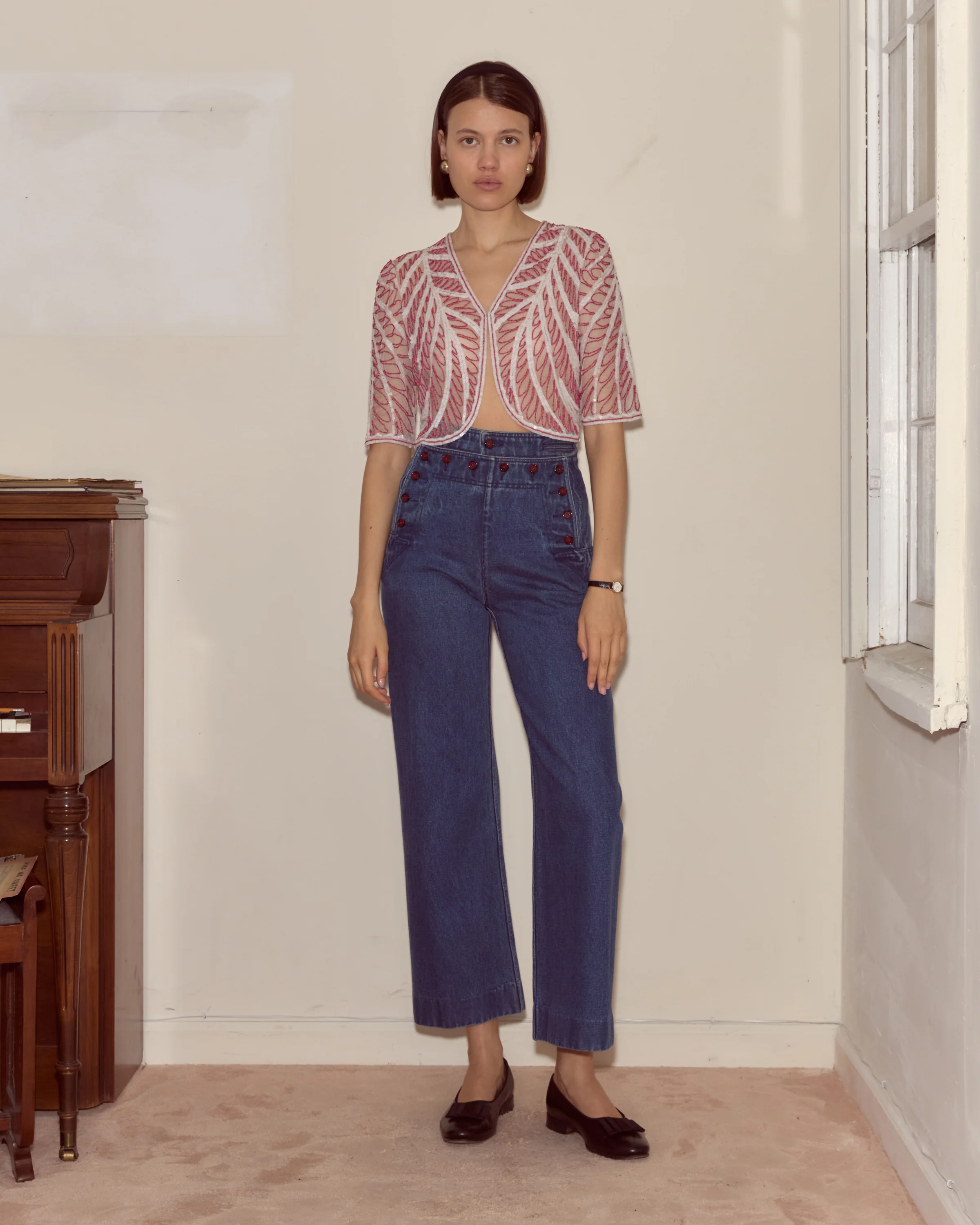 Beaded Rita Top - Image 2