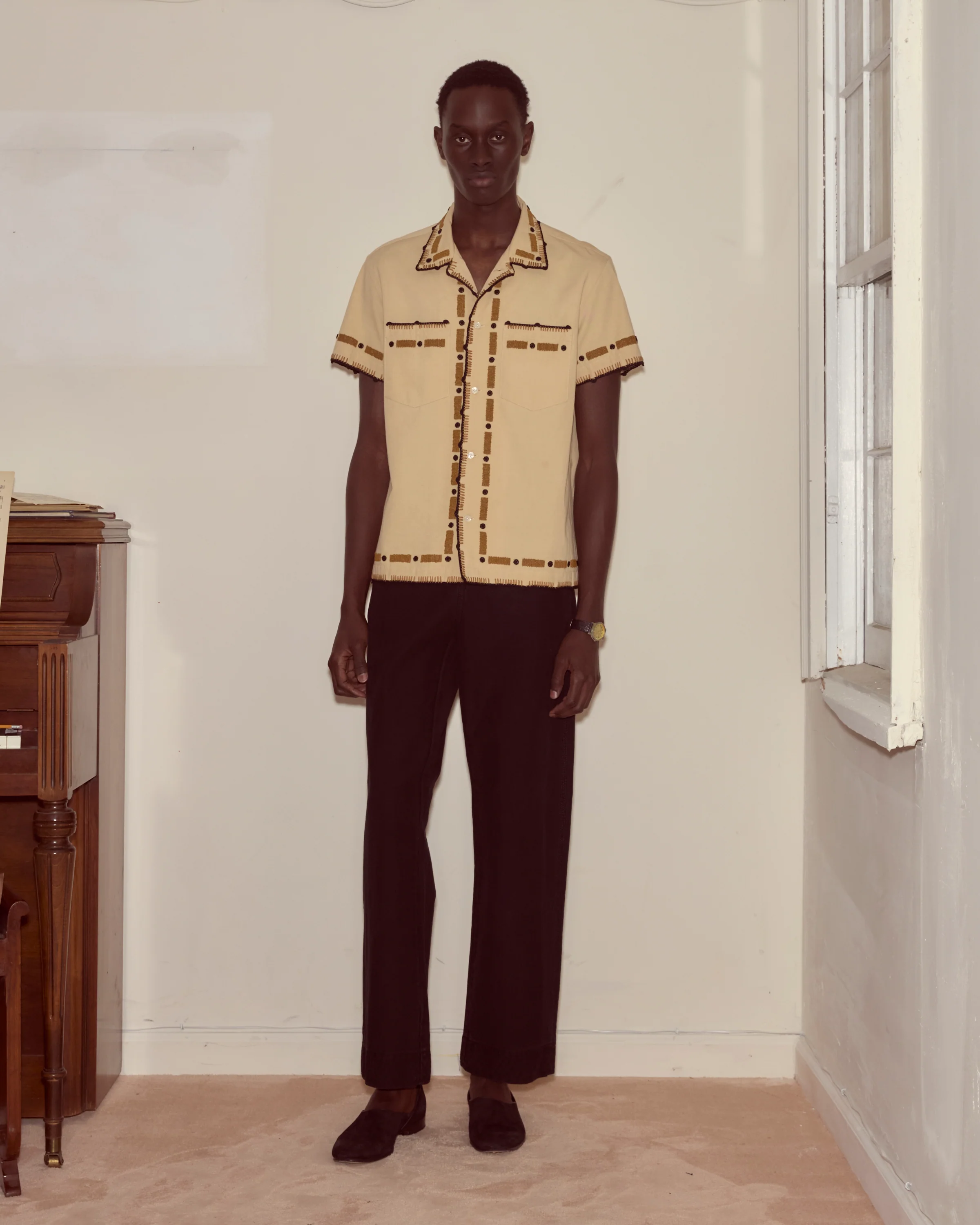 Beaded Ryegrass Short Sleeve Shirt - Image 2