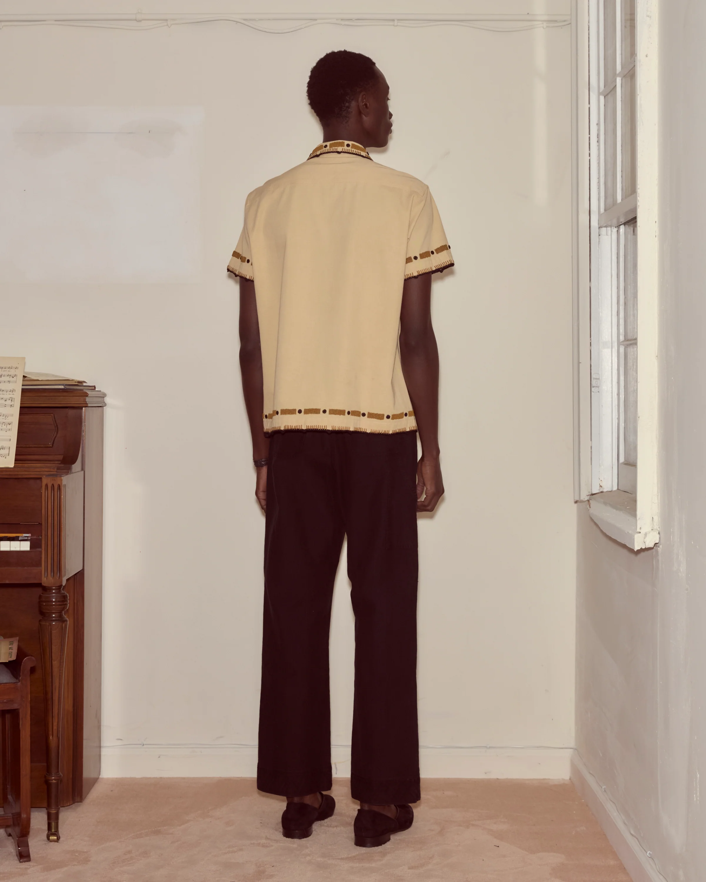 Beaded Ryegrass Short Sleeve Shirt - Image 3