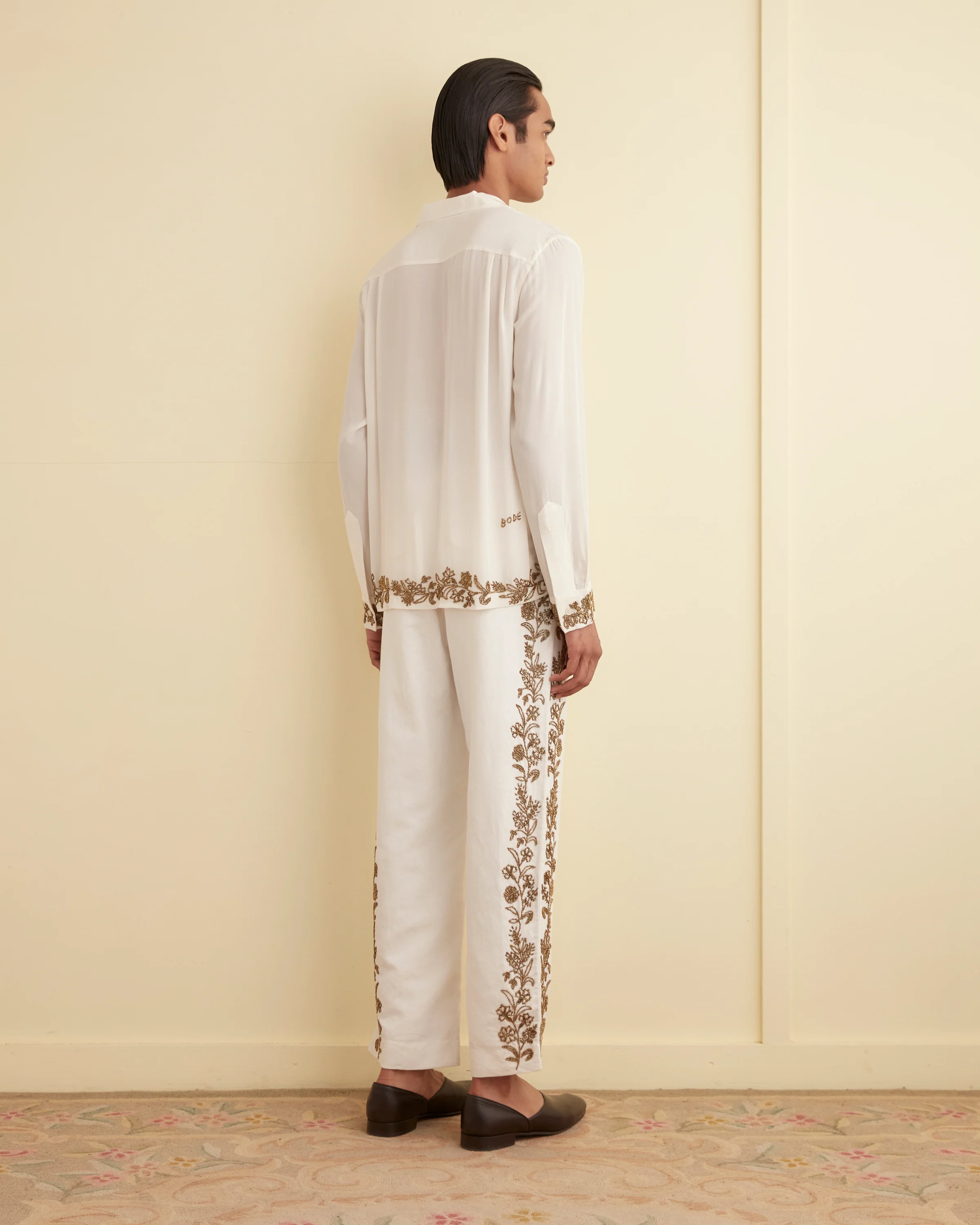 Beaded Wheat Flower Trousers - Image 3