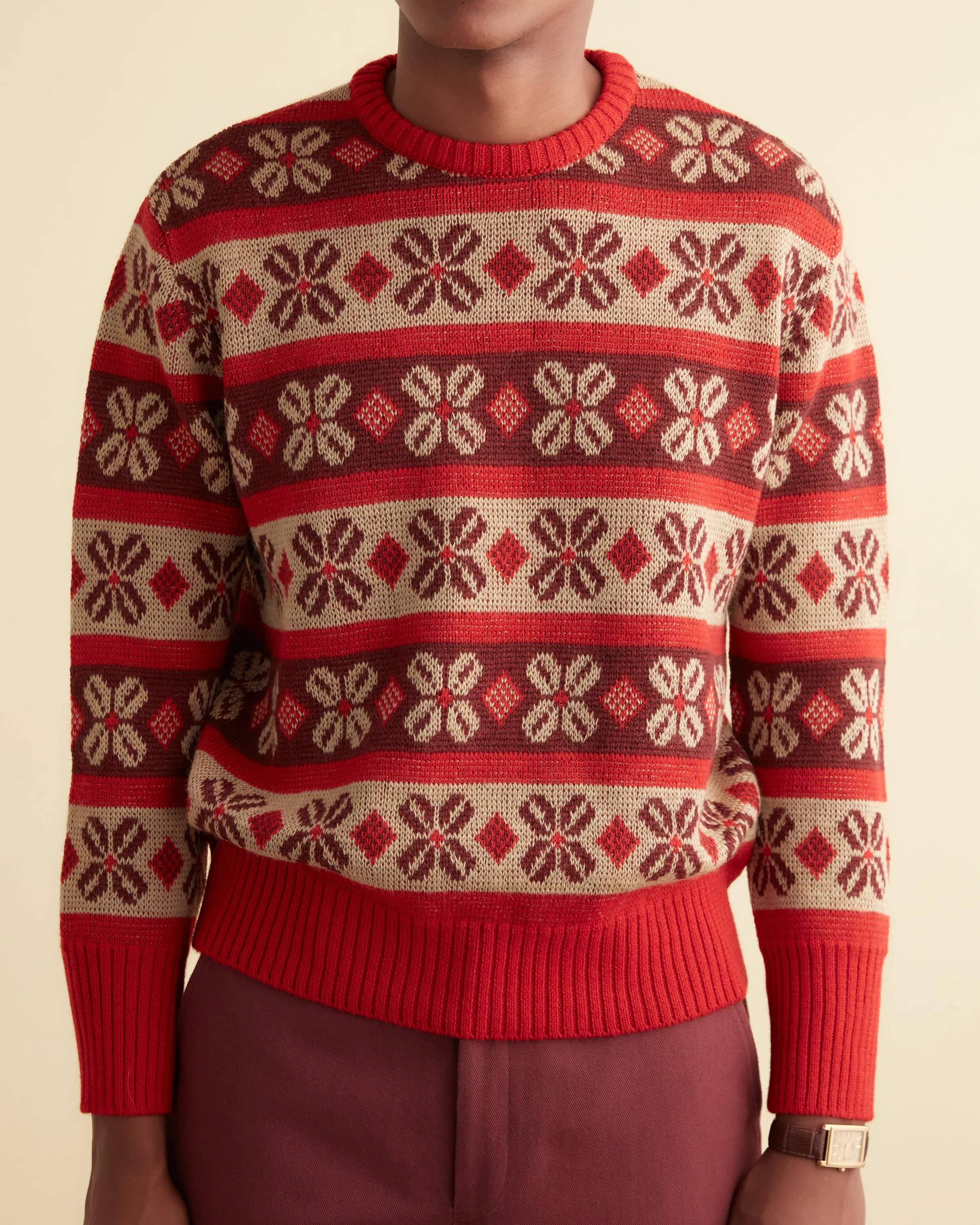 Begonia Stripe Sweater - Image 2