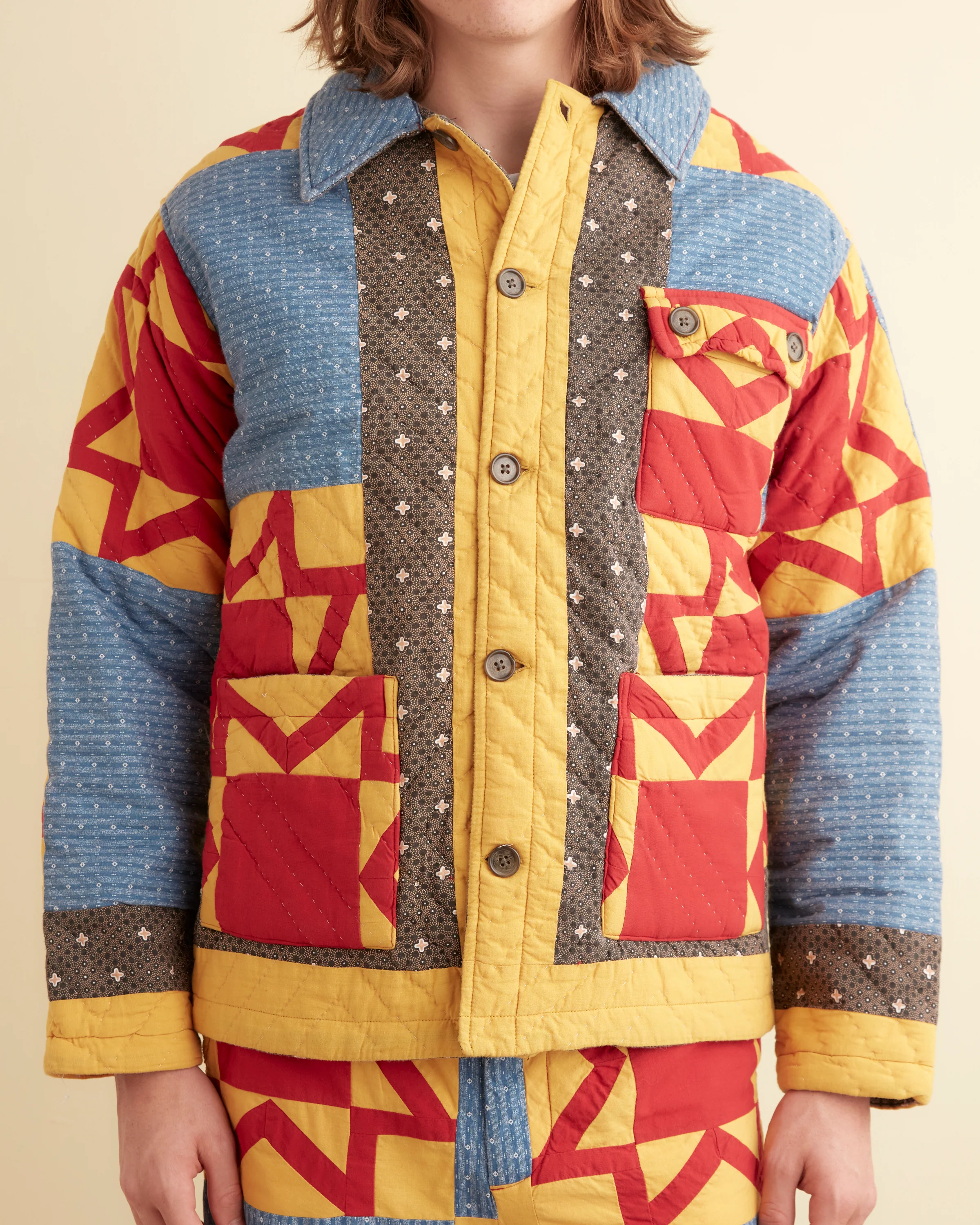 Blazing Star Quilt Jacket - Image 2