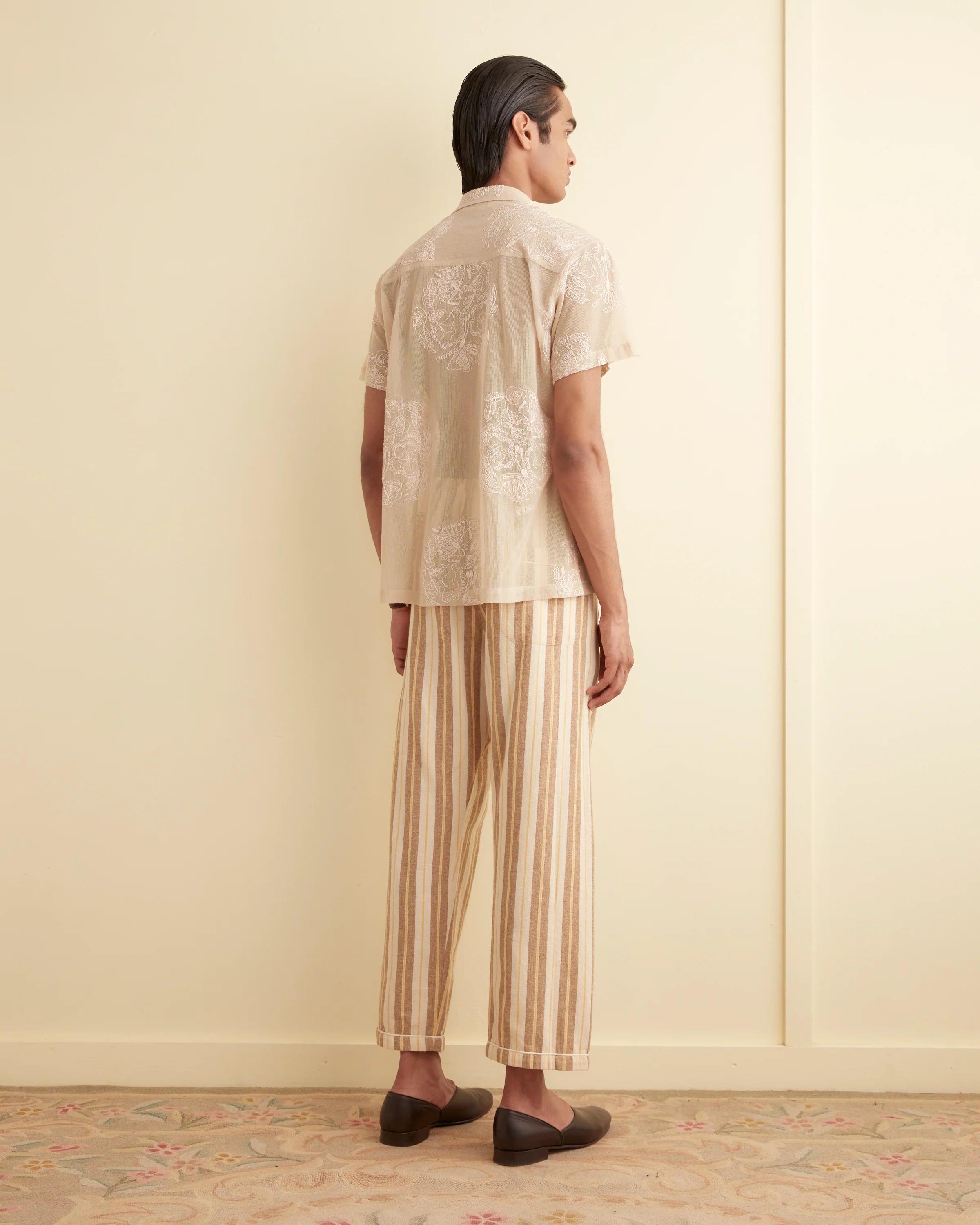 Blonde Stripe Pajama Pants - Image 3