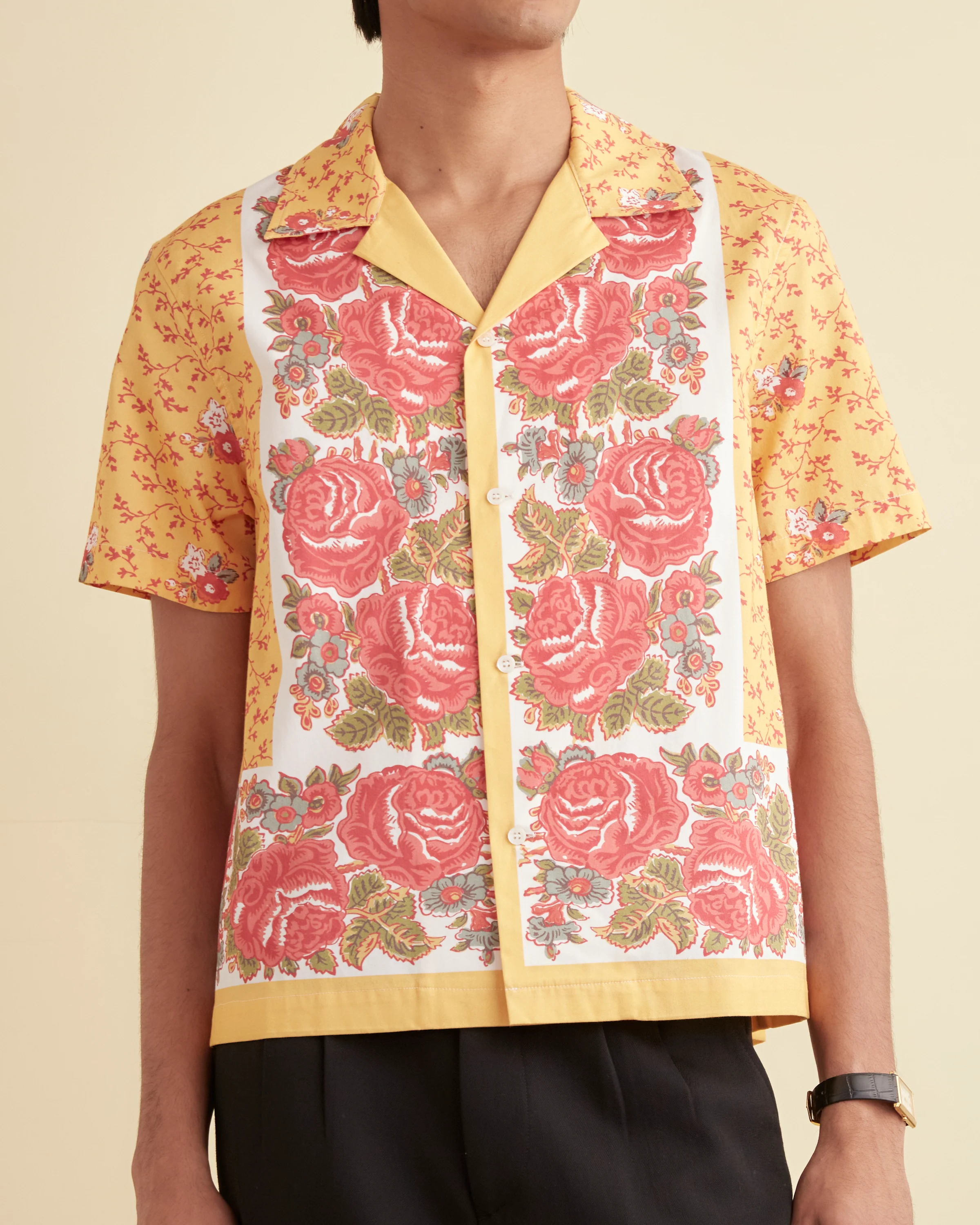Blooming Border Short Sleeve Shirt - Image 2