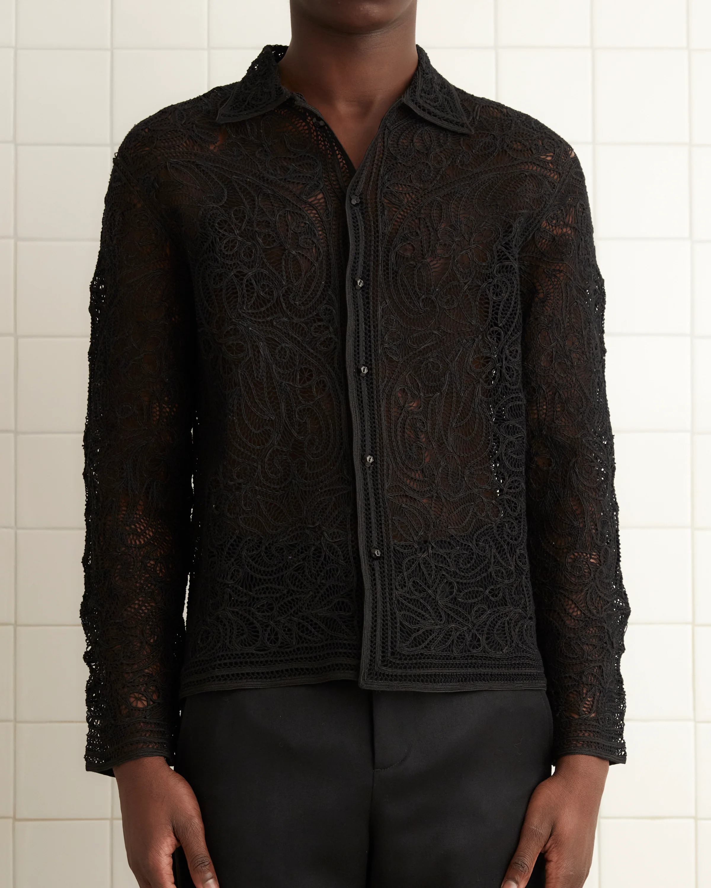 Blooming Threadwork Shirt