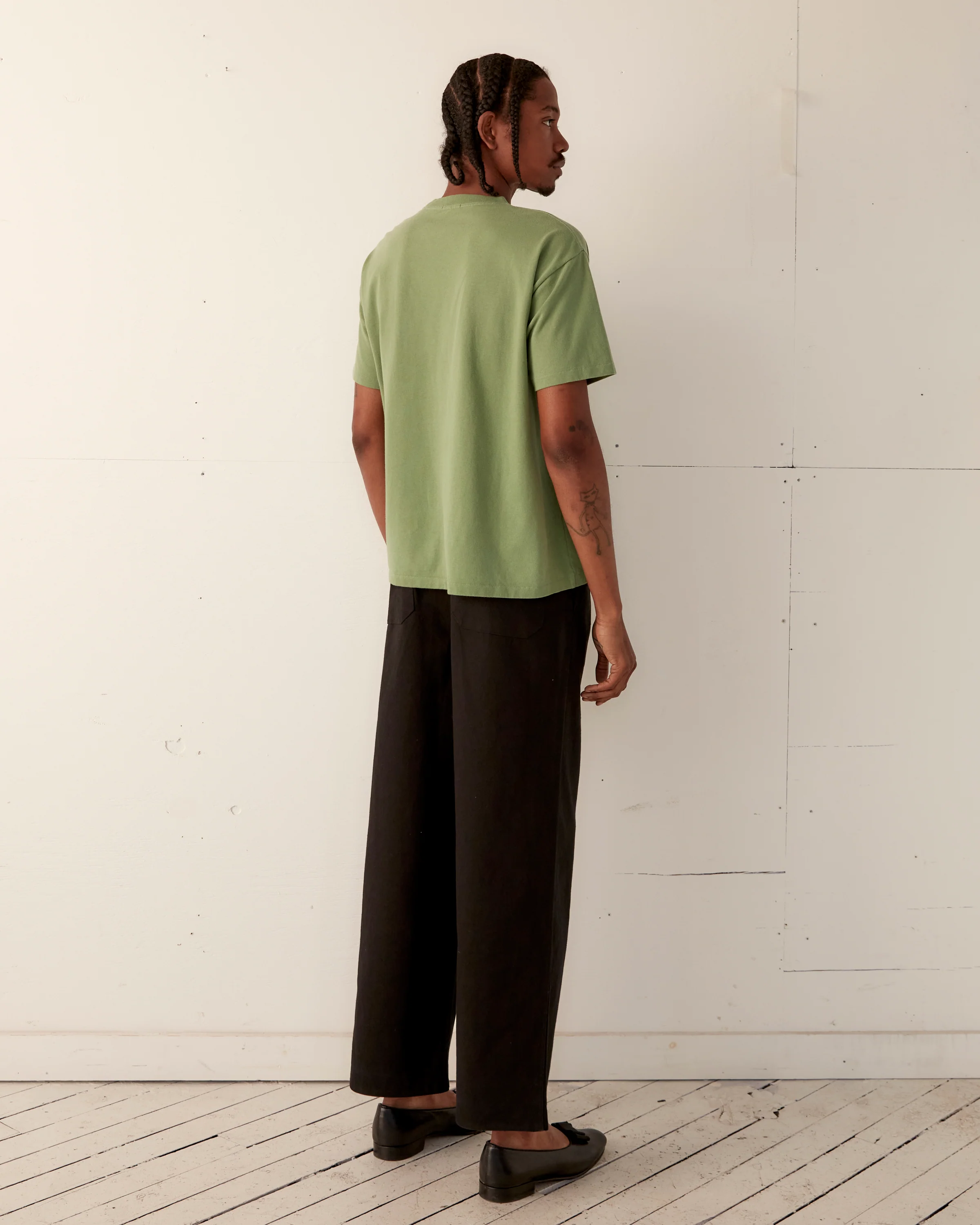 Bode Pocket Tee - Ivy - Image 4