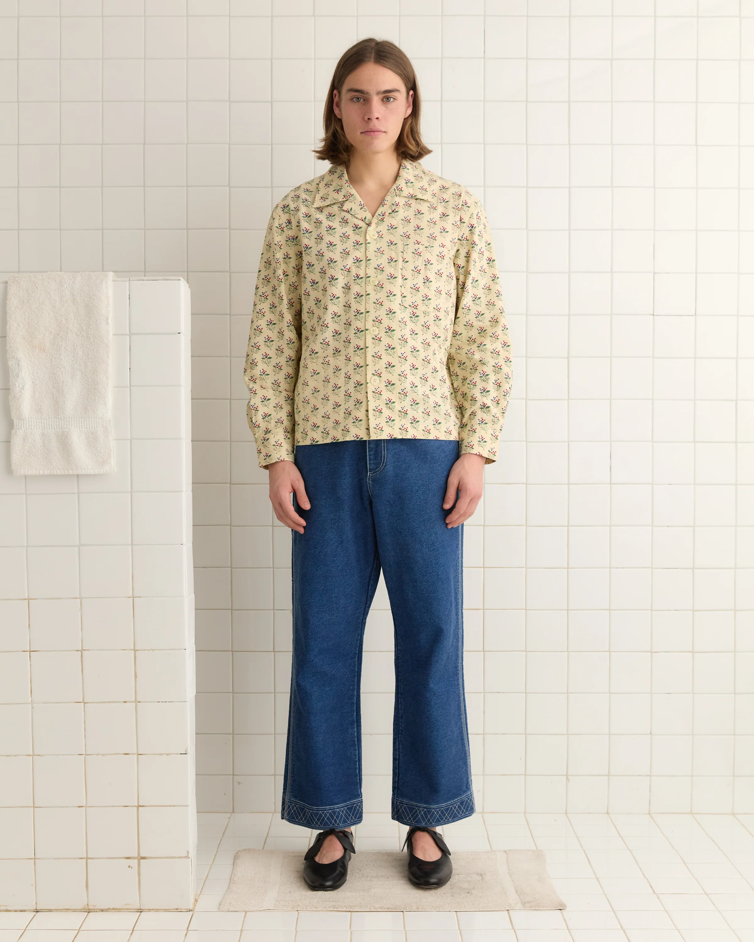 Boston Flower Long Sleeve Shirt - Image 2