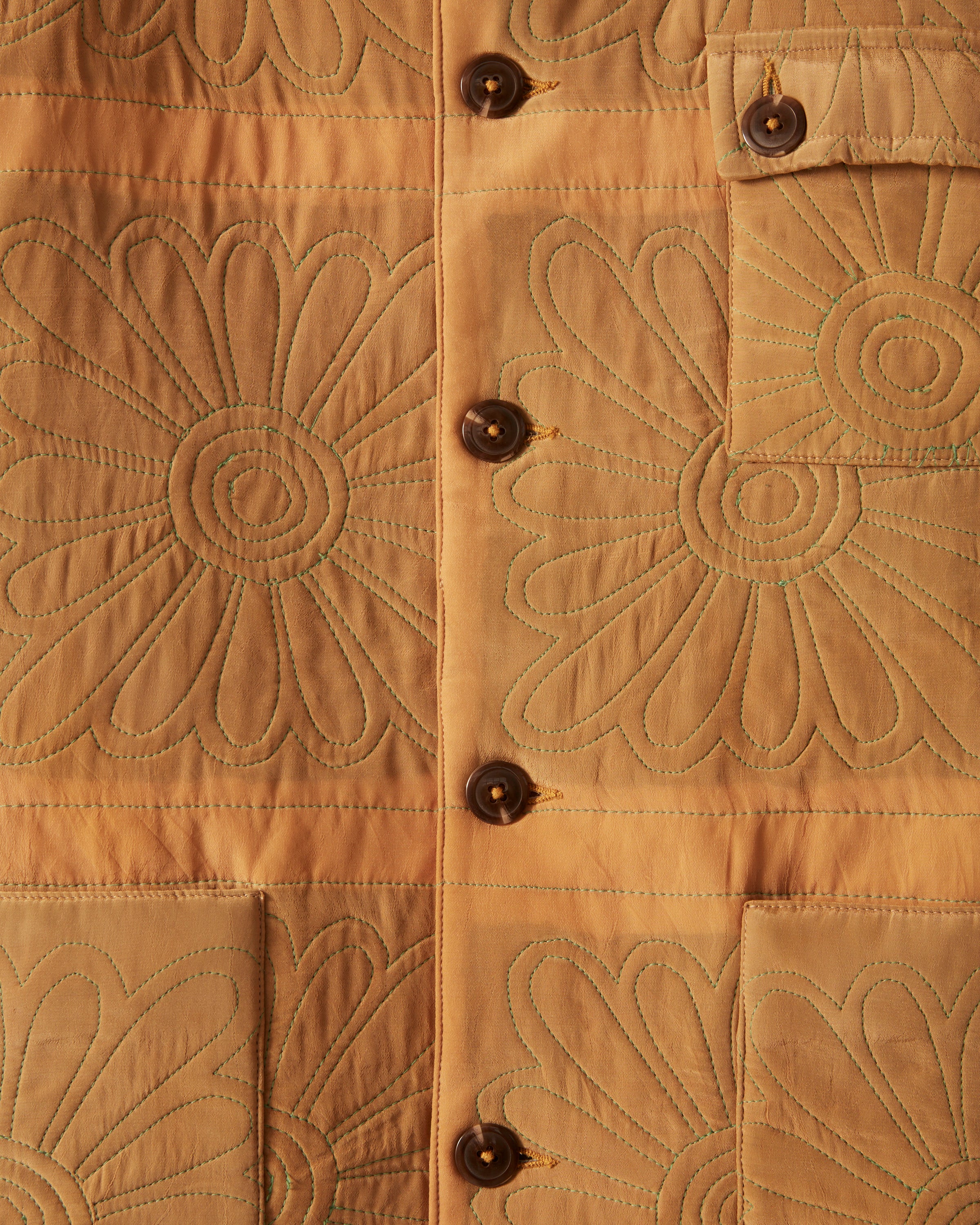 Botanic Shadow Quilt Jacket - Image 2