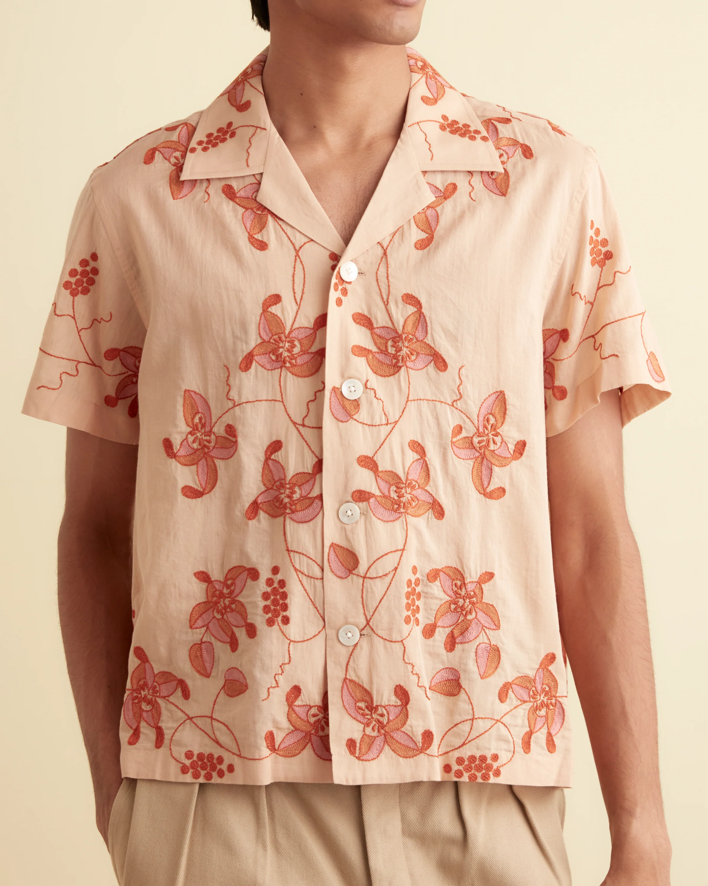 Bougainvillea Short Sleeve Shirt - Image 2