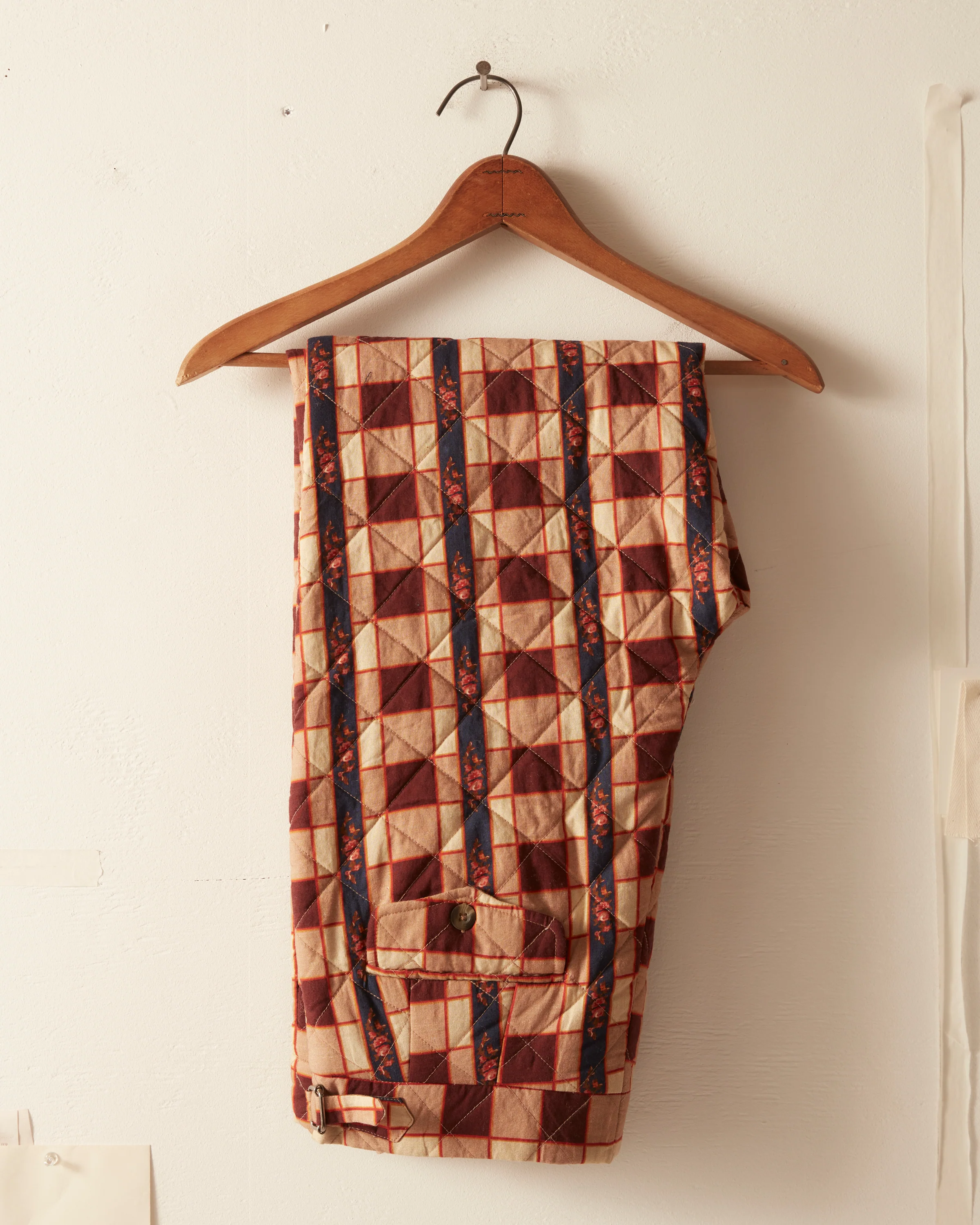 Bouquet Cloth Quilt Trousers - Image 3