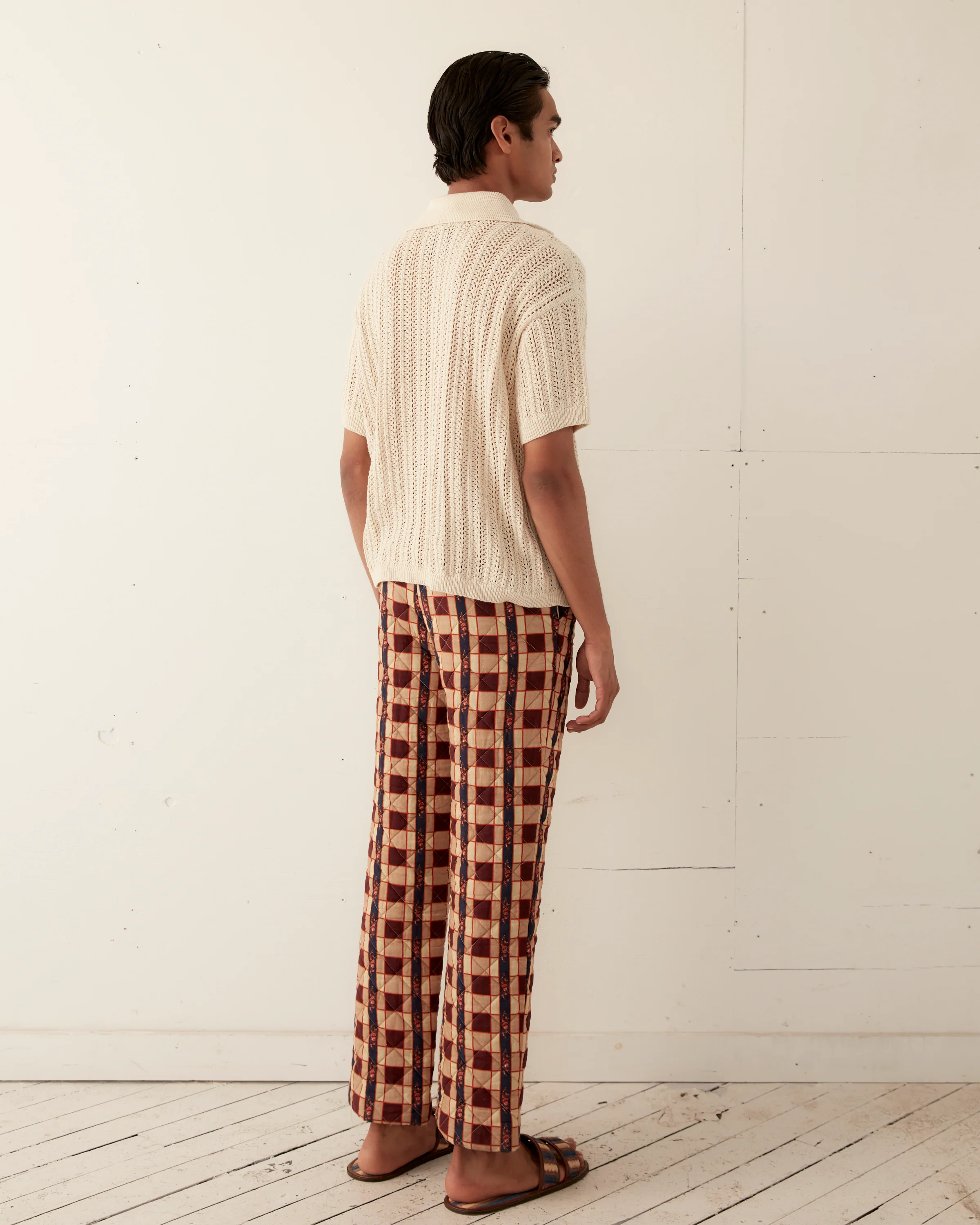 Bouquet Cloth Quilt Trousers - Image 5