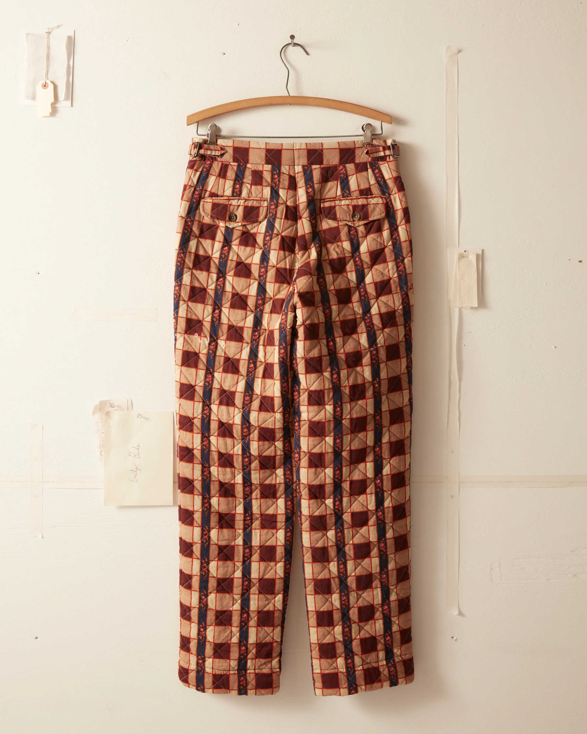 Bouquet Cloth Quilt Trousers - Image 6