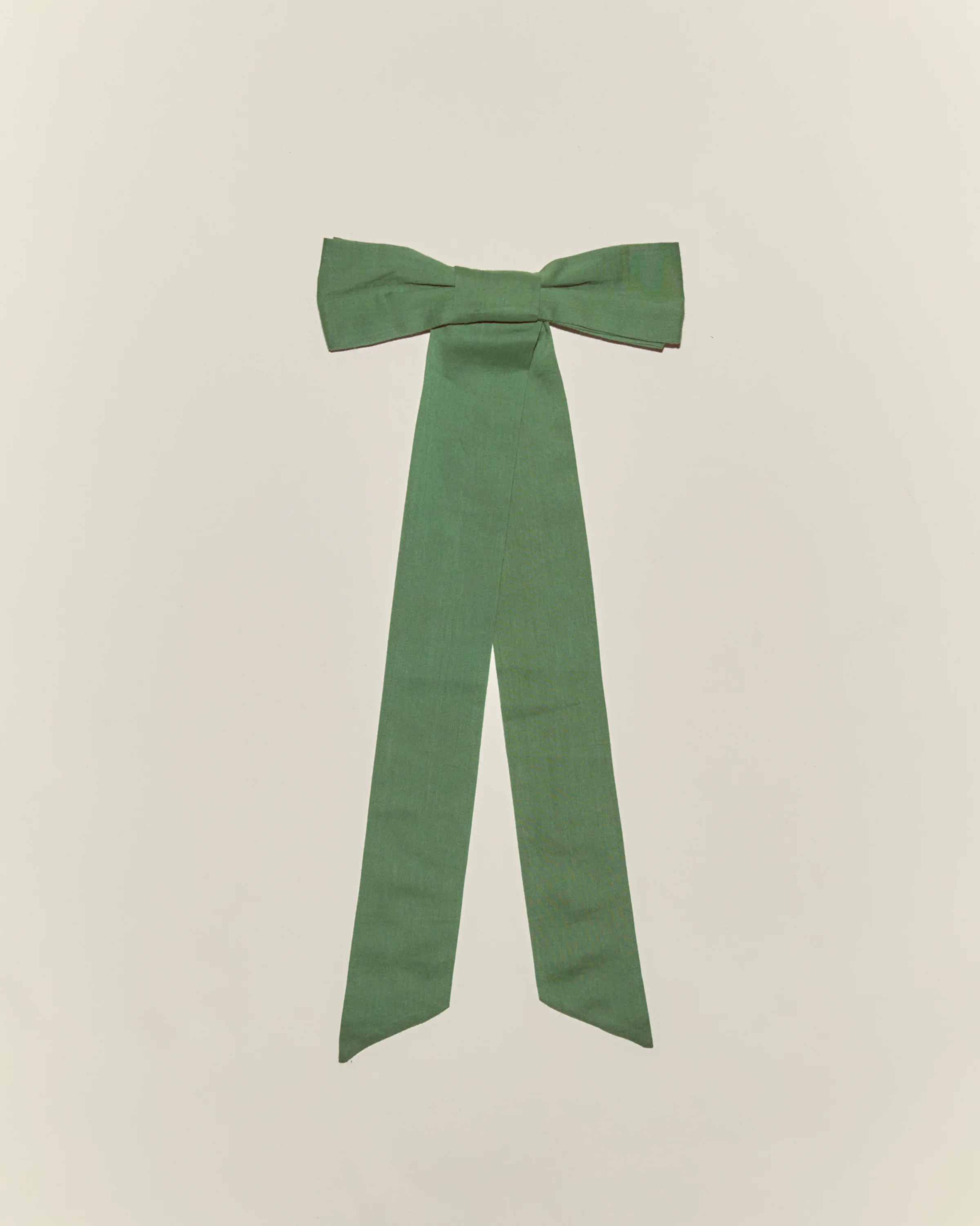 Bow Barrette - Green