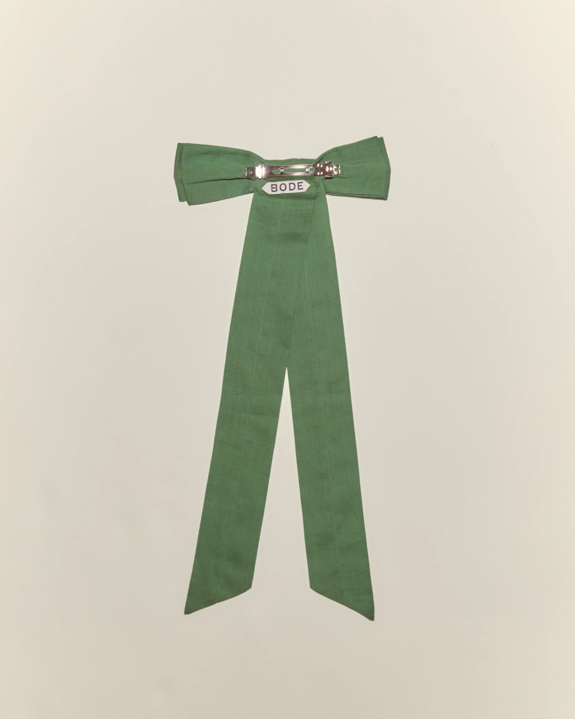 Bow Barrette - Green - Image 2
