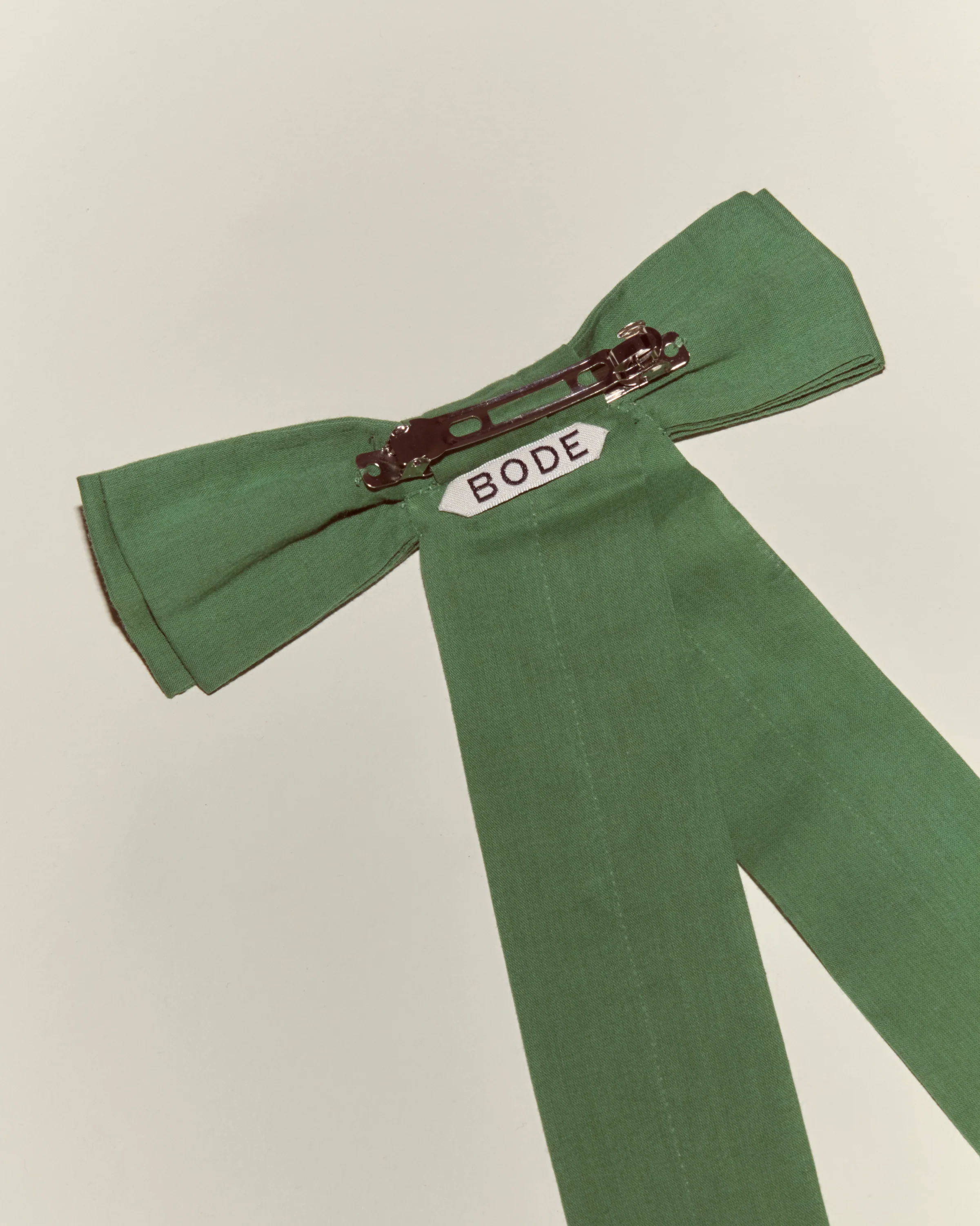 Bow Barrette - Green - Image 3