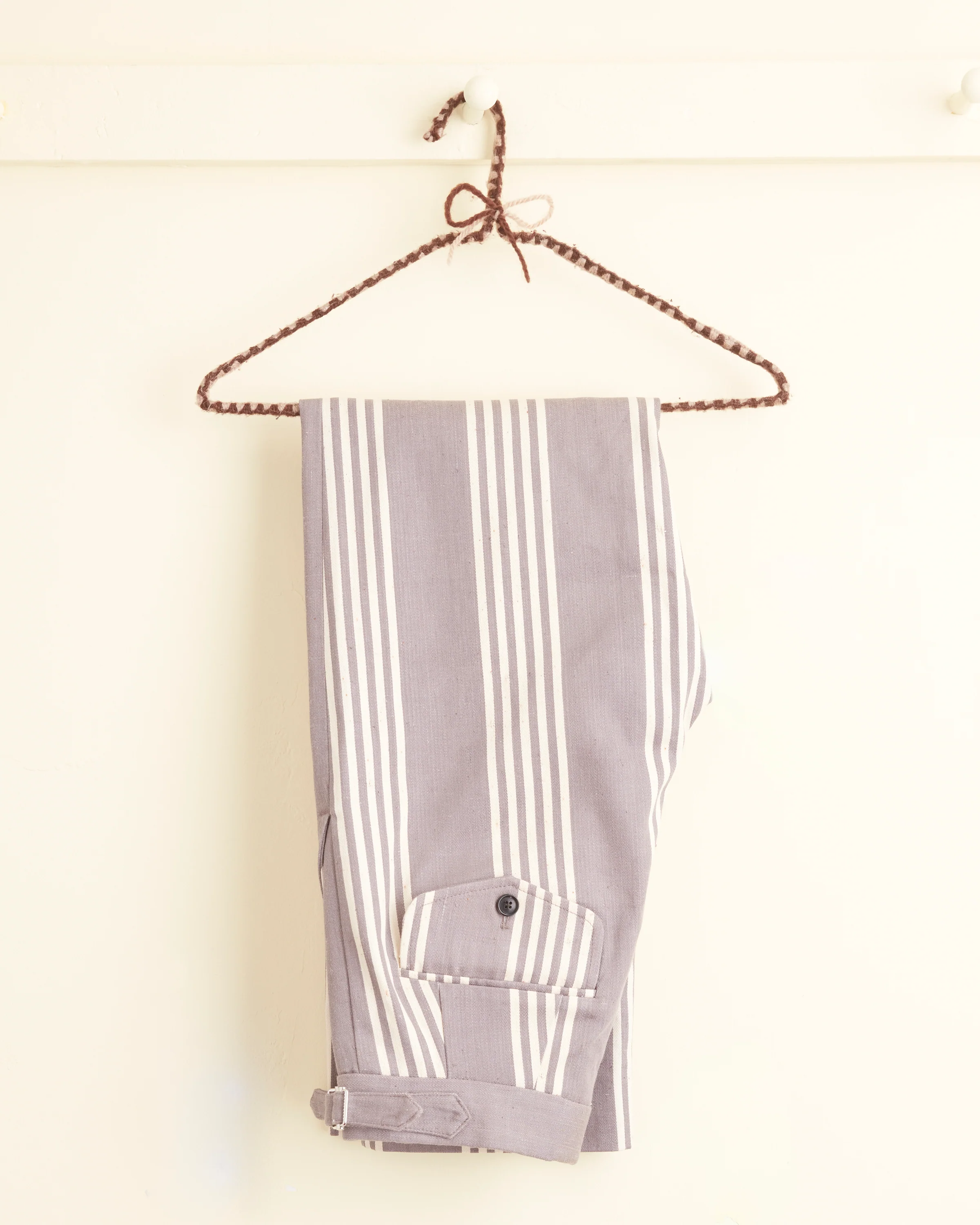 Boysenberry Stripe Trousers - Image 4
