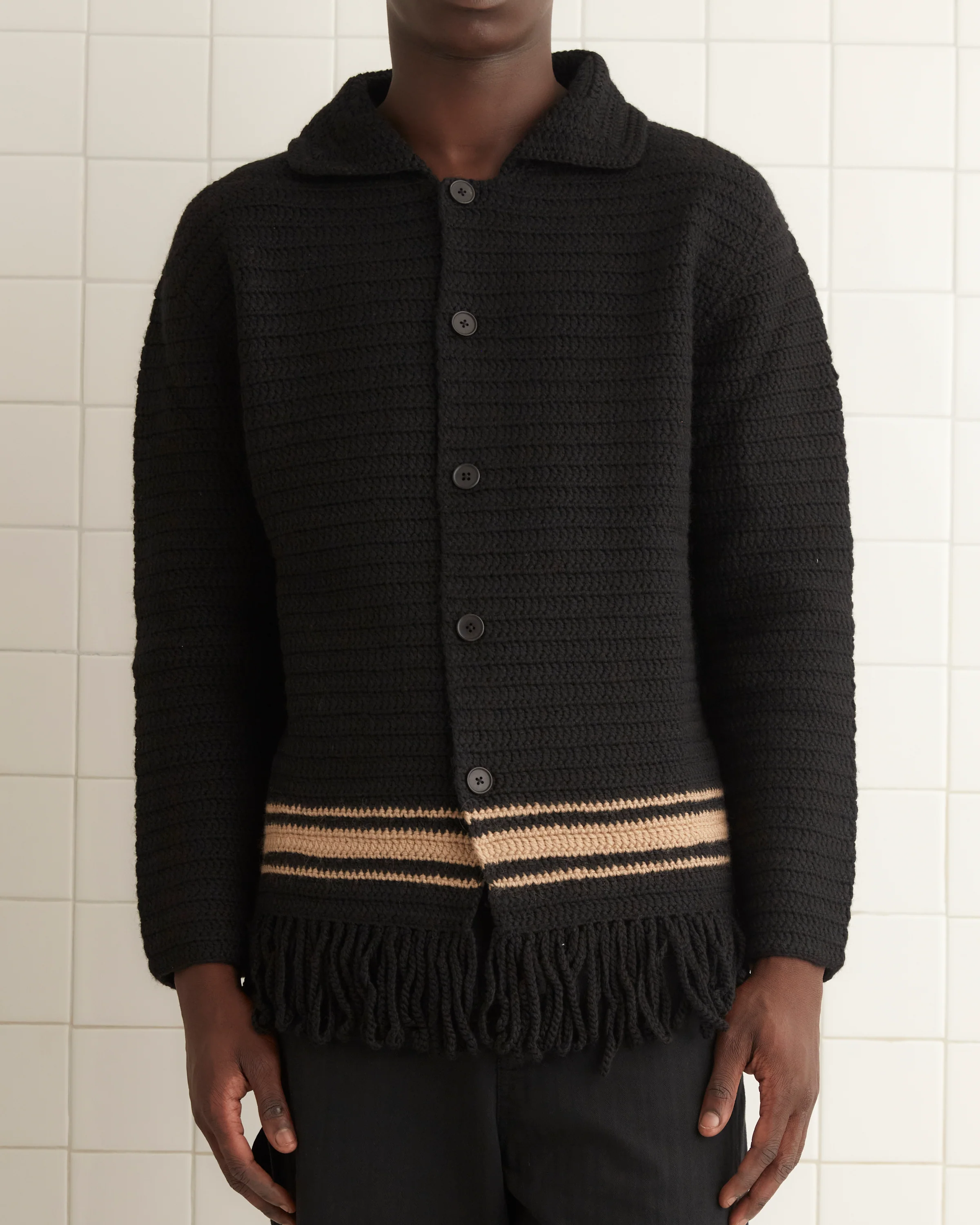 Braided Fringe Shirt