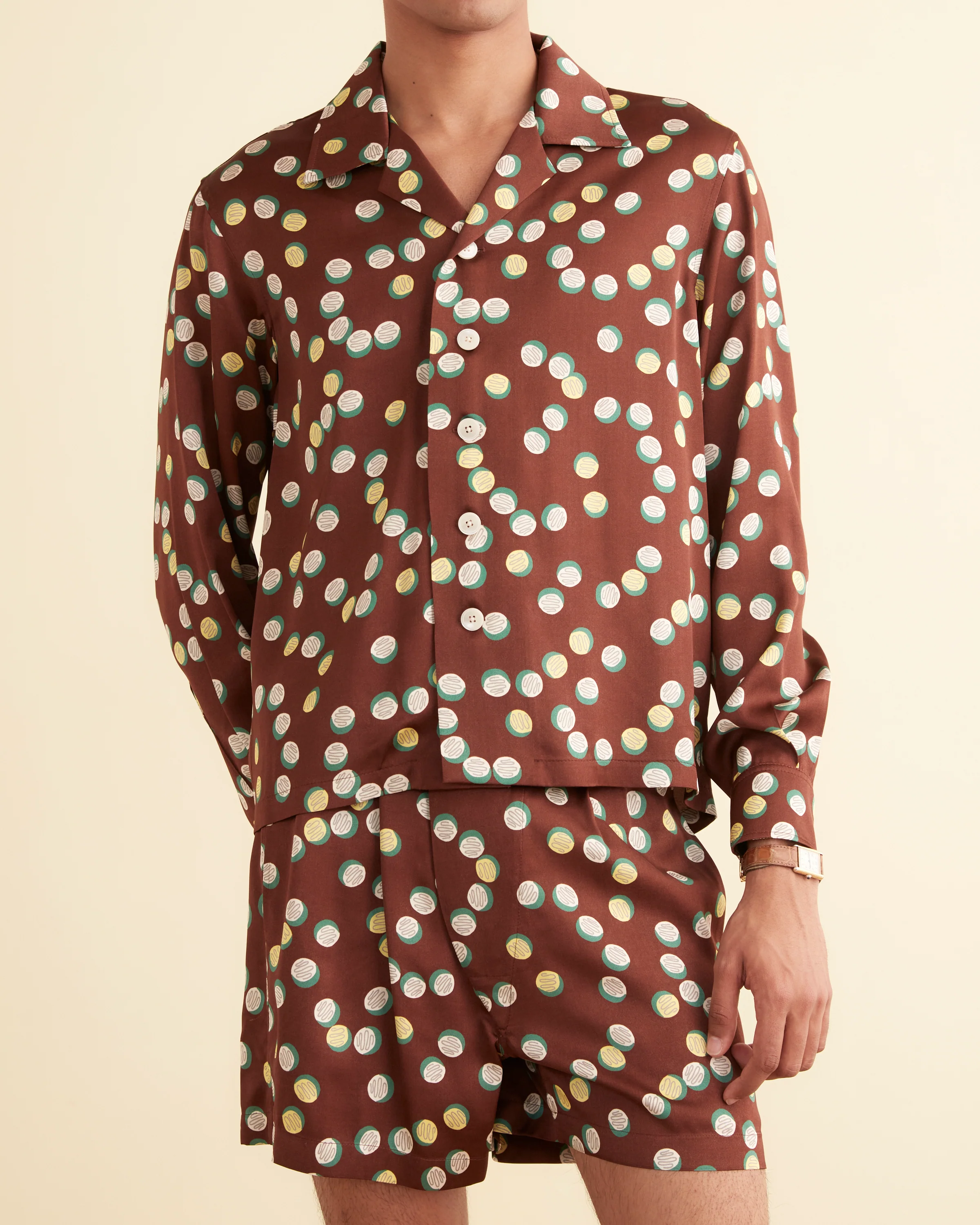 Bubble Dot Long Sleeve Shirt - Image 2