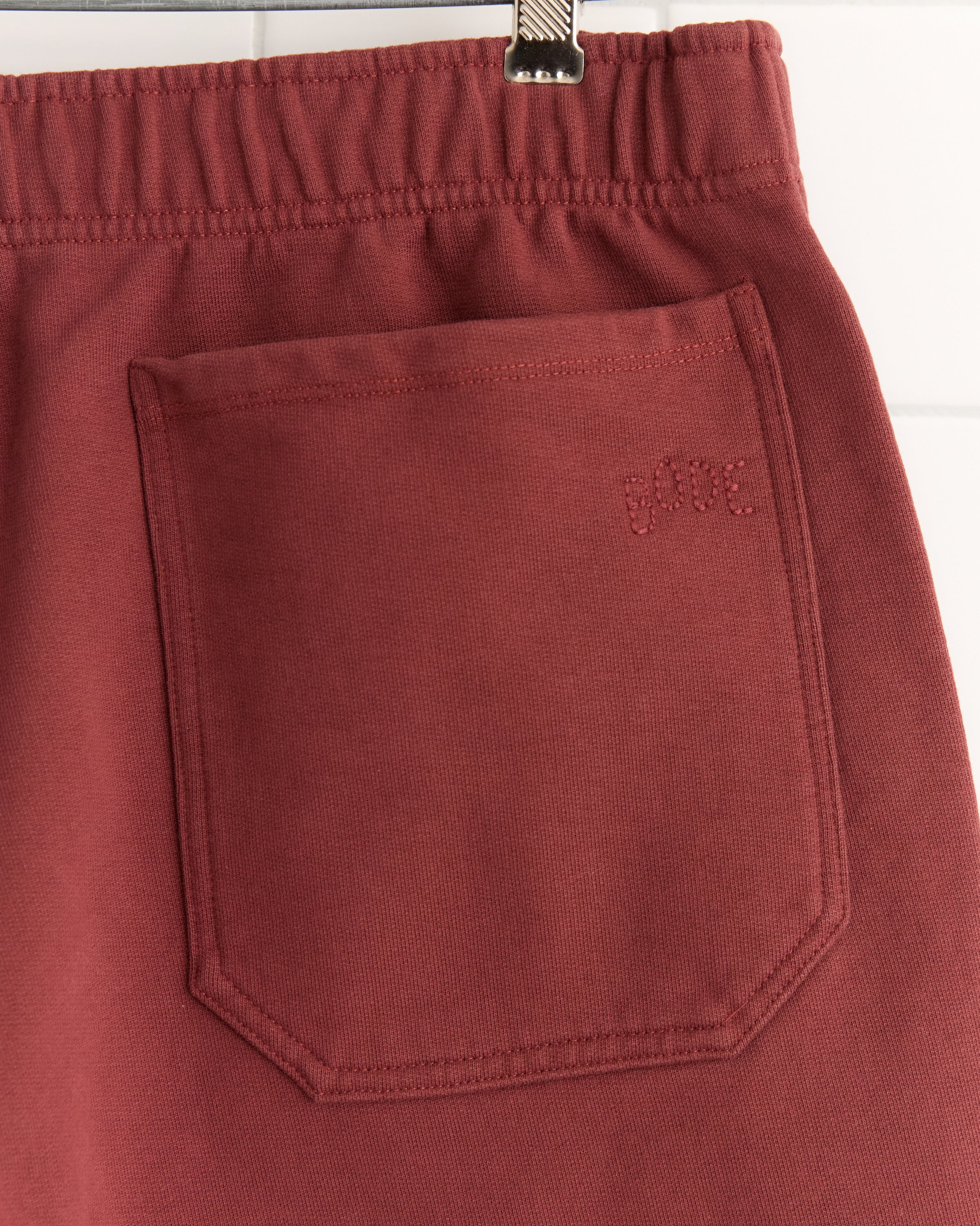 Burgundy Pennant Shorts - Image 7