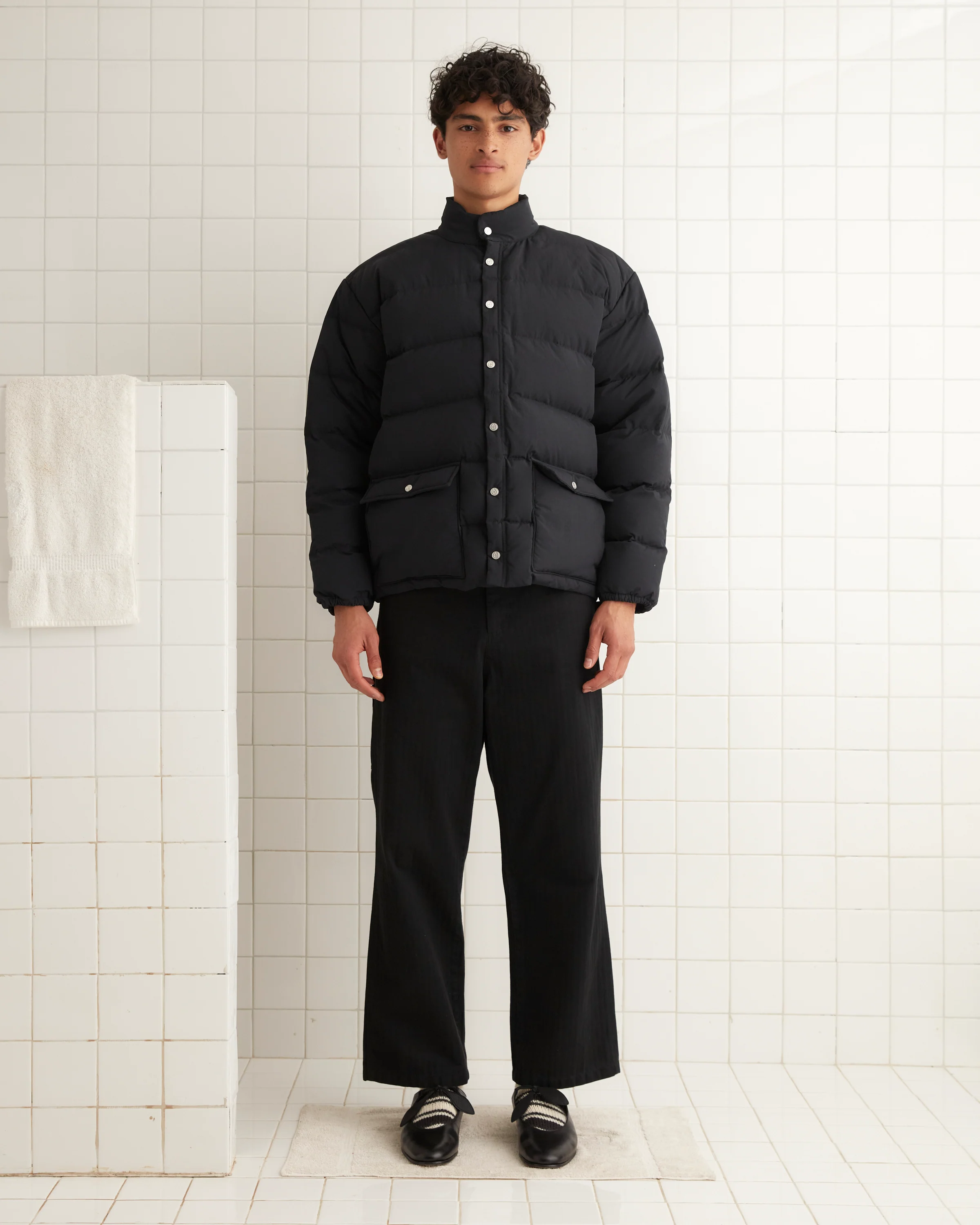 Burlington Puffer Jacket - Black