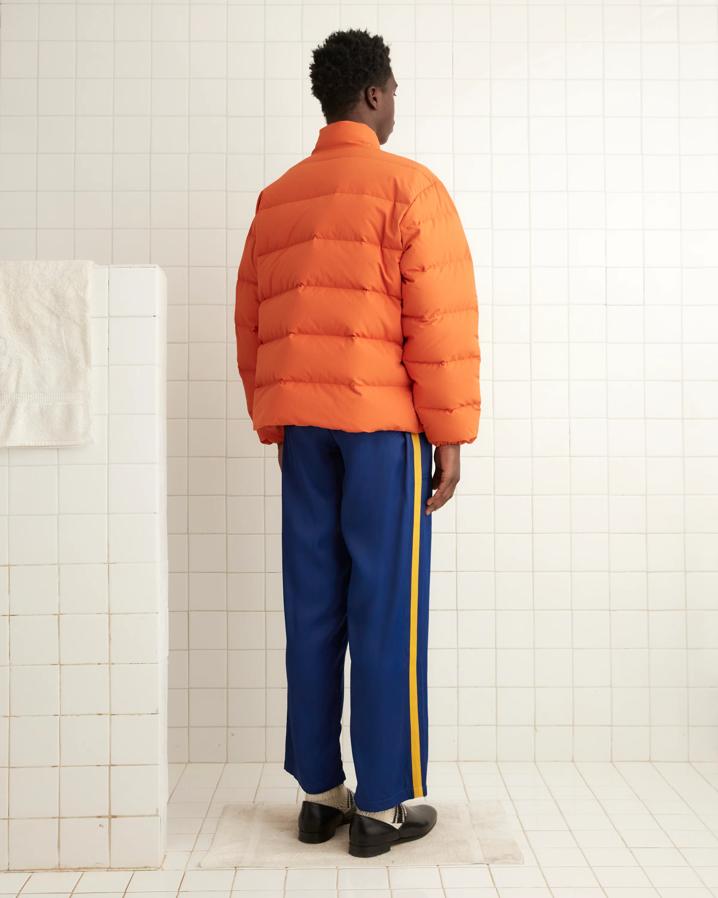 Burlington Puffer Jacket - Orange - Image 3