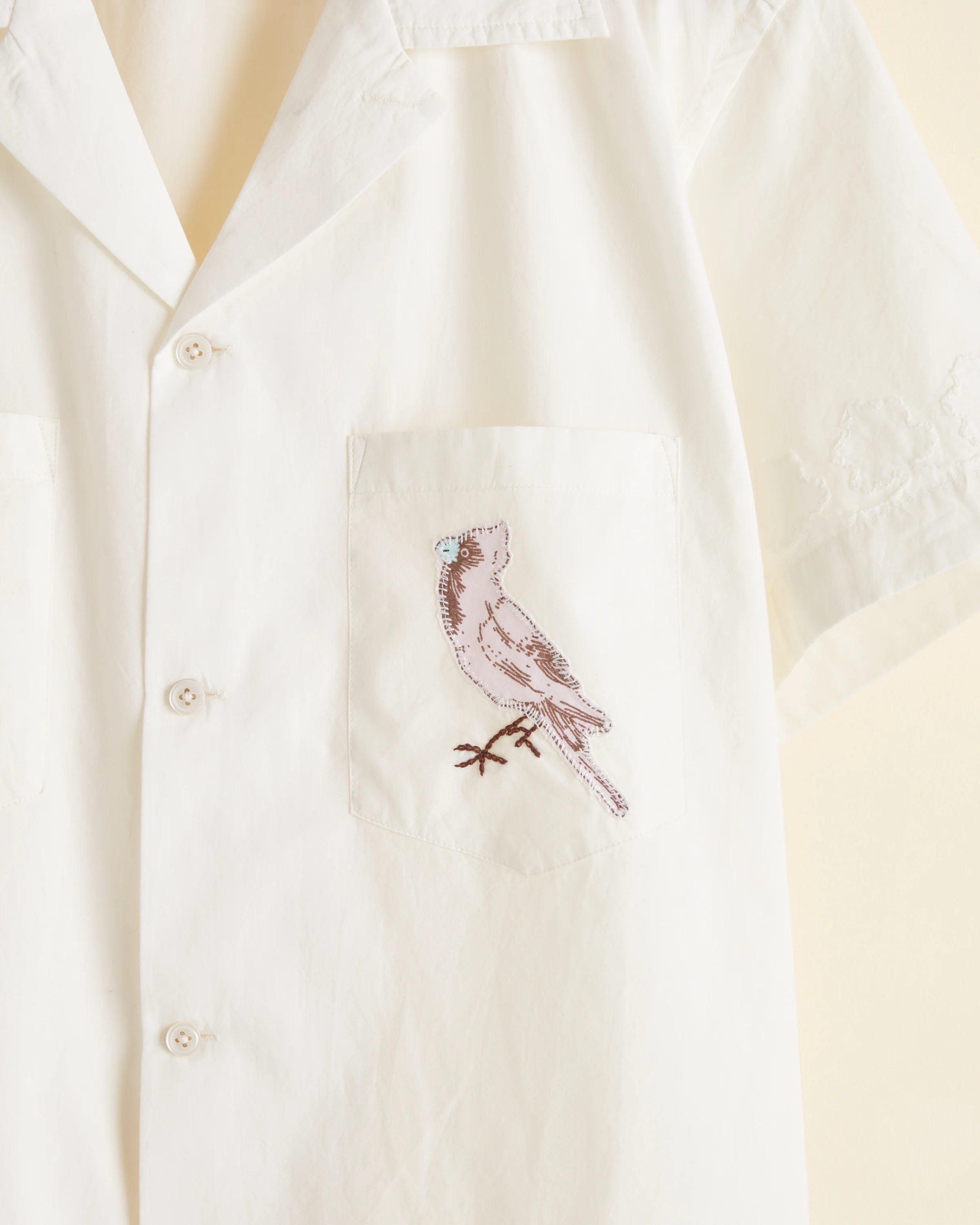 Cardinal Appliqué Short Sleeve Shirt - Image 2