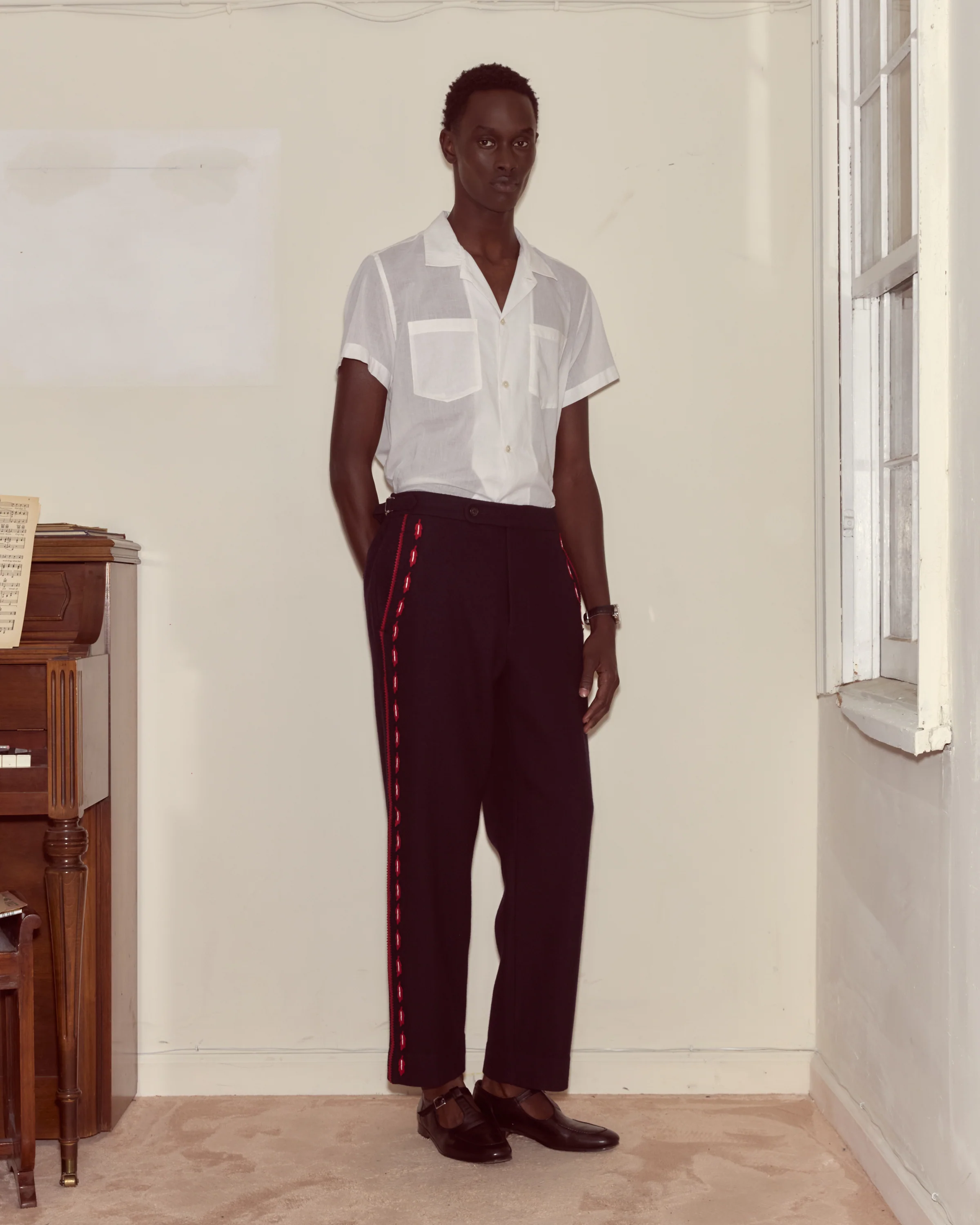 Carroll Side-Buckle Trousers