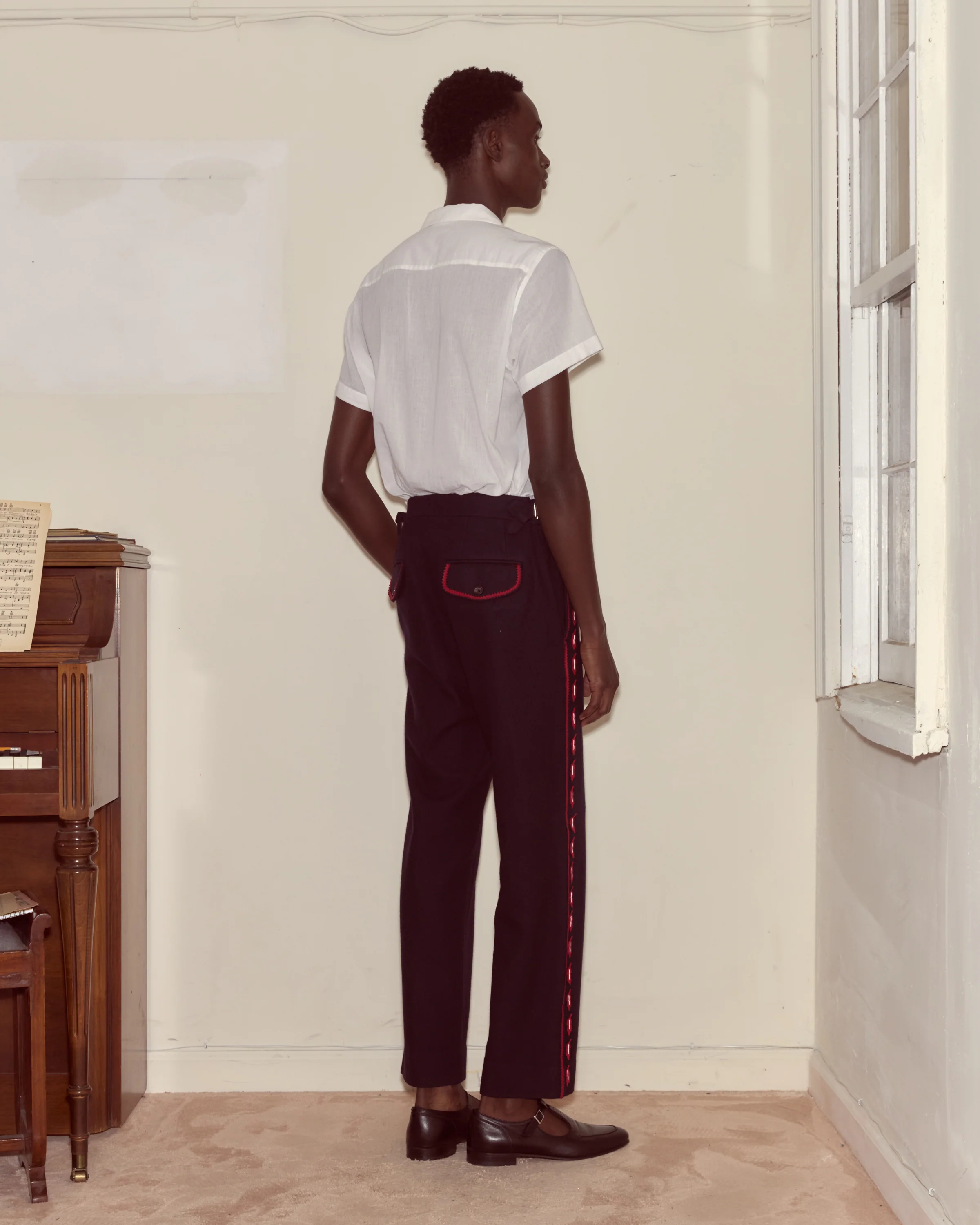 Carroll Side-Buckle Trousers - Image 3
