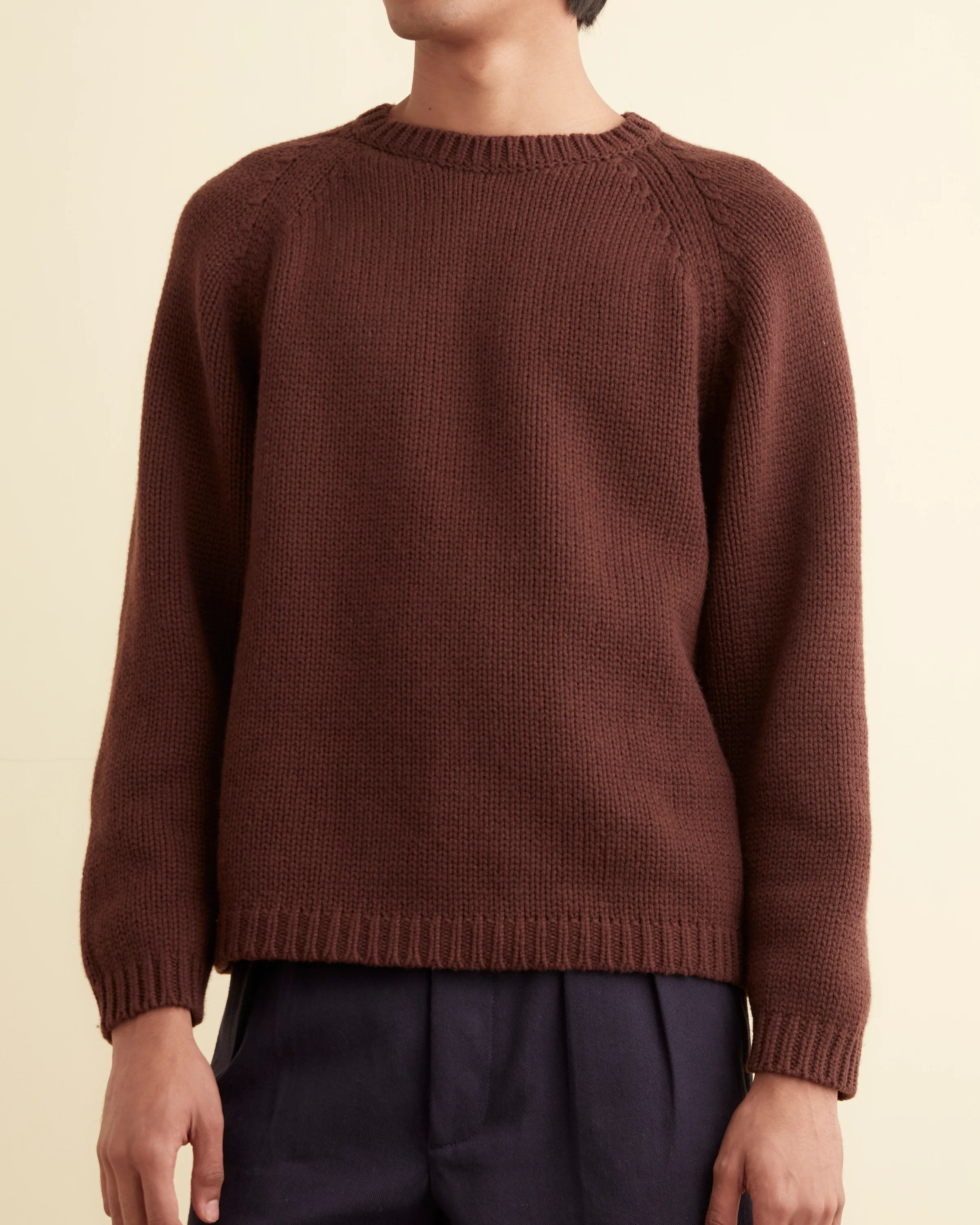 Cashmere Crewneck - Cinnabar - Image 2